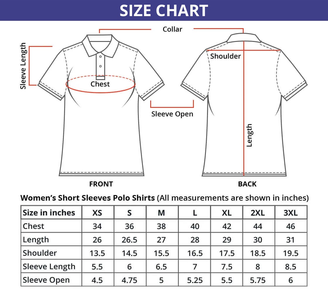 Women's Polo Shirt – Embroidered