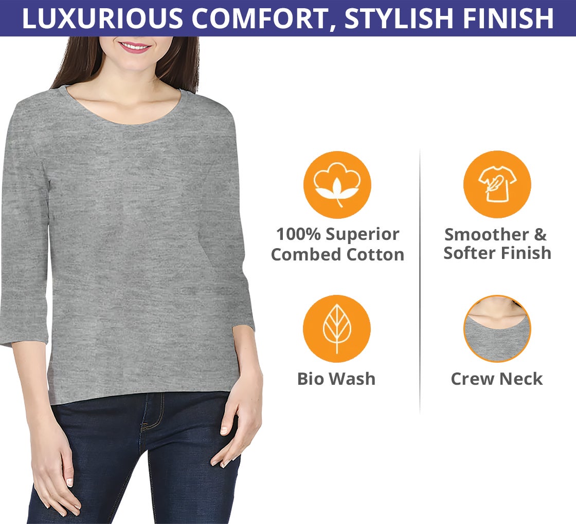 Women's T-Shirt - 3/4 Sleeves