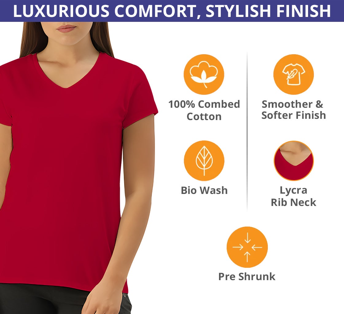 Women's T-Shirt - V Neck