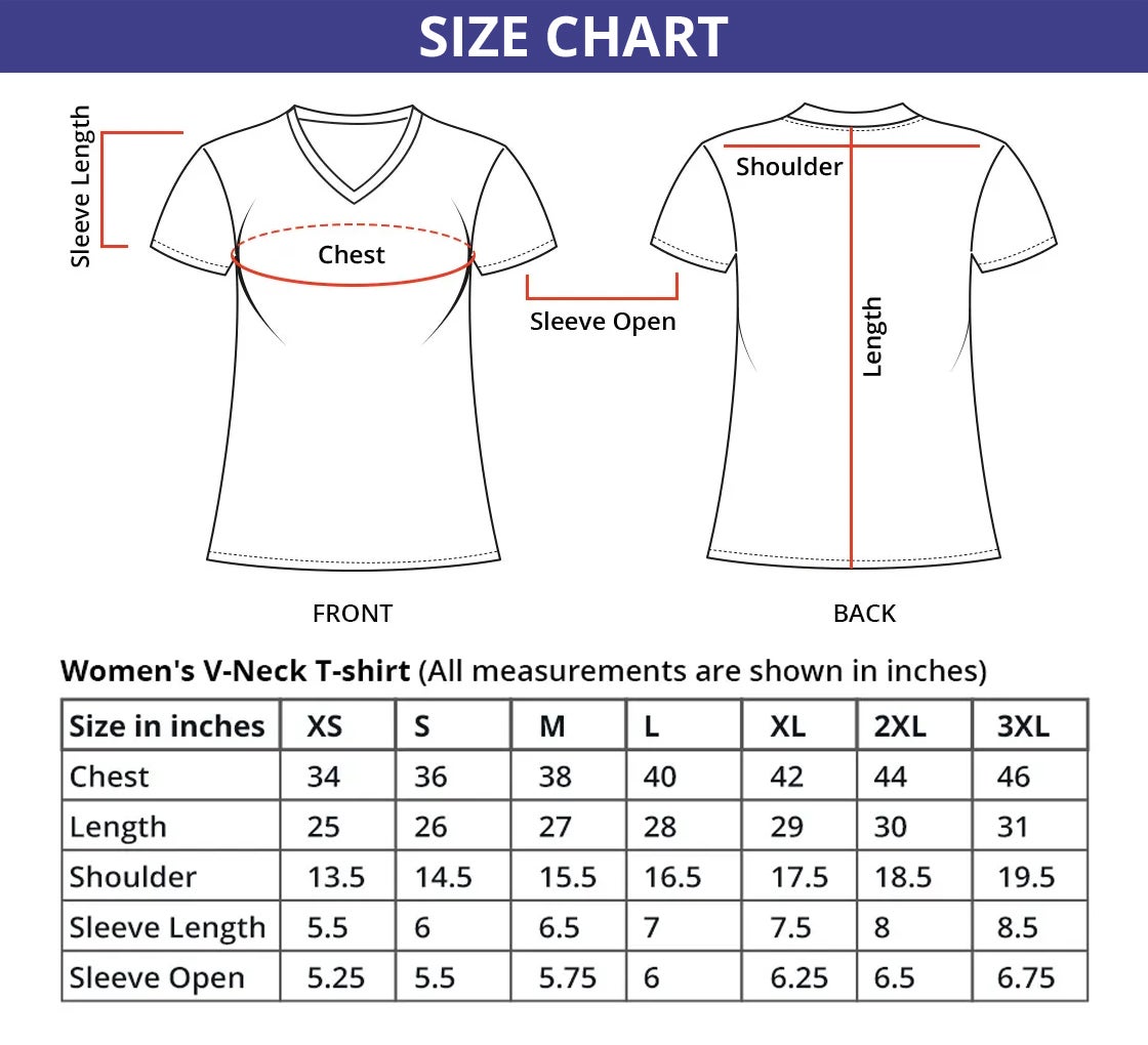 Women's T-Shirt - V Neck