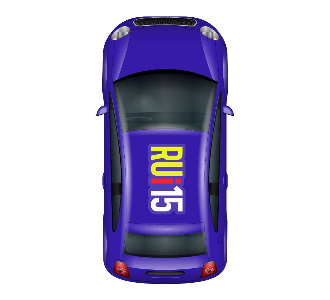 Die-Cut Car Decals / Stickers (Clear)