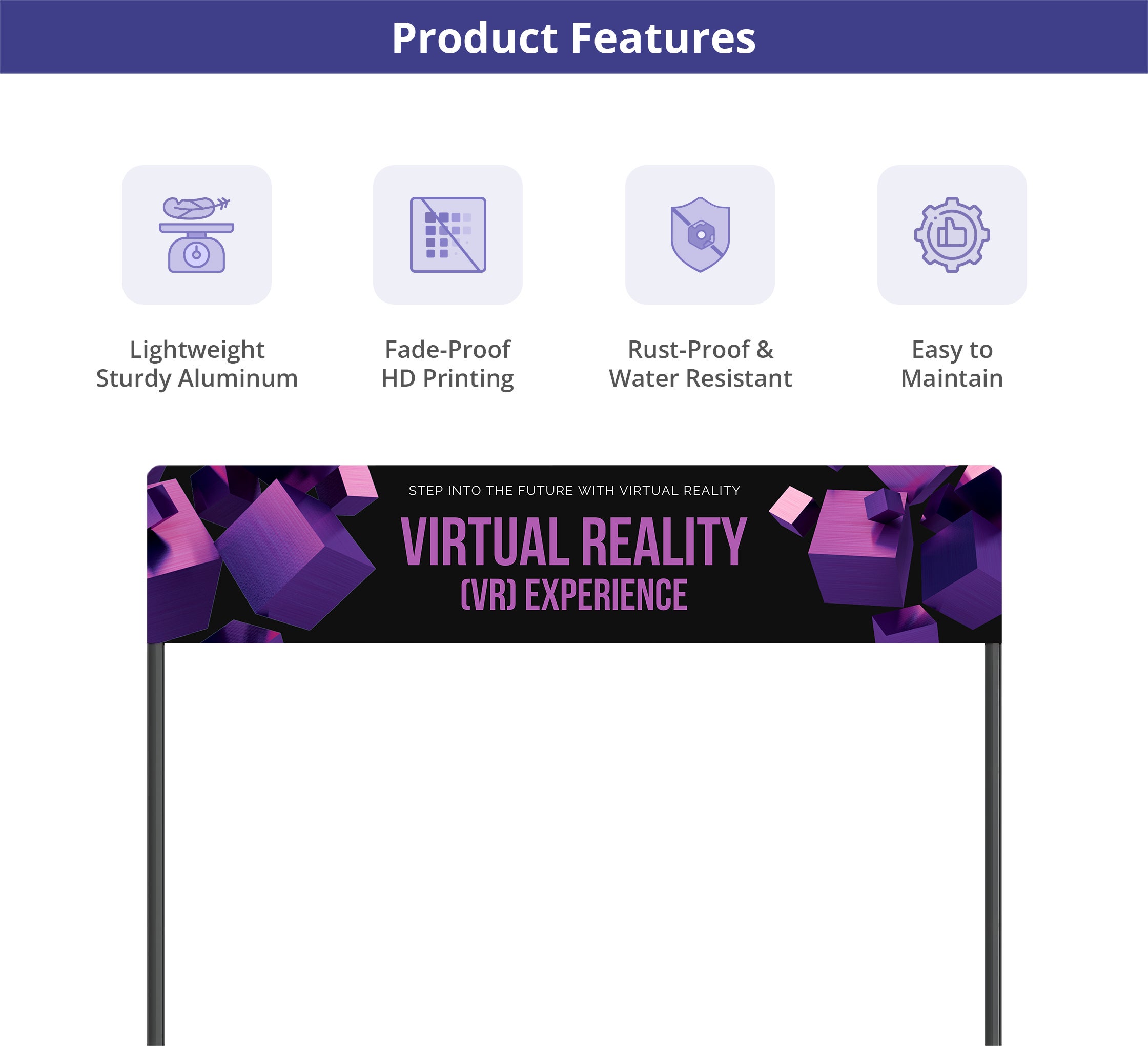 Table Top Banner Displays