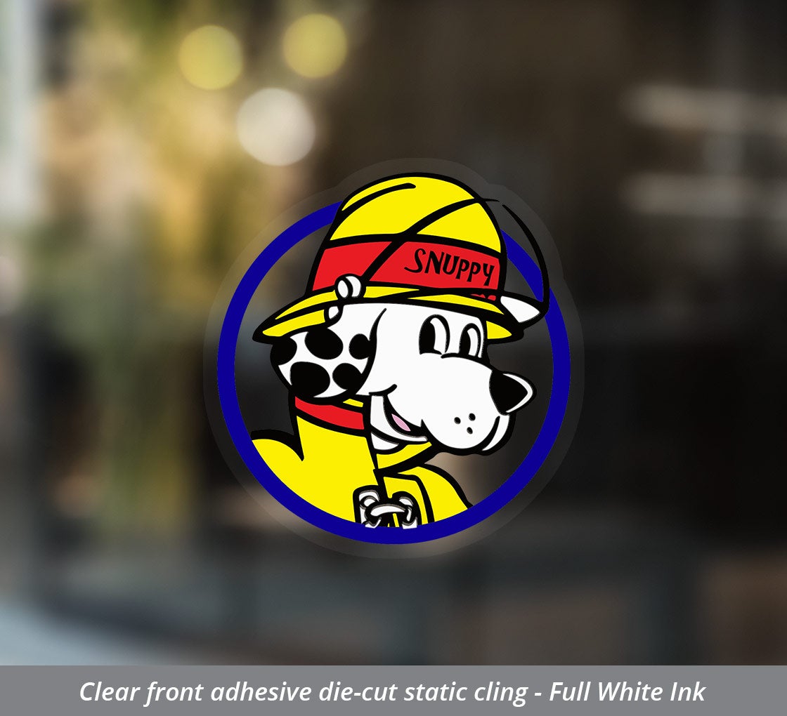 Clear Front Die-Cut Static Clings