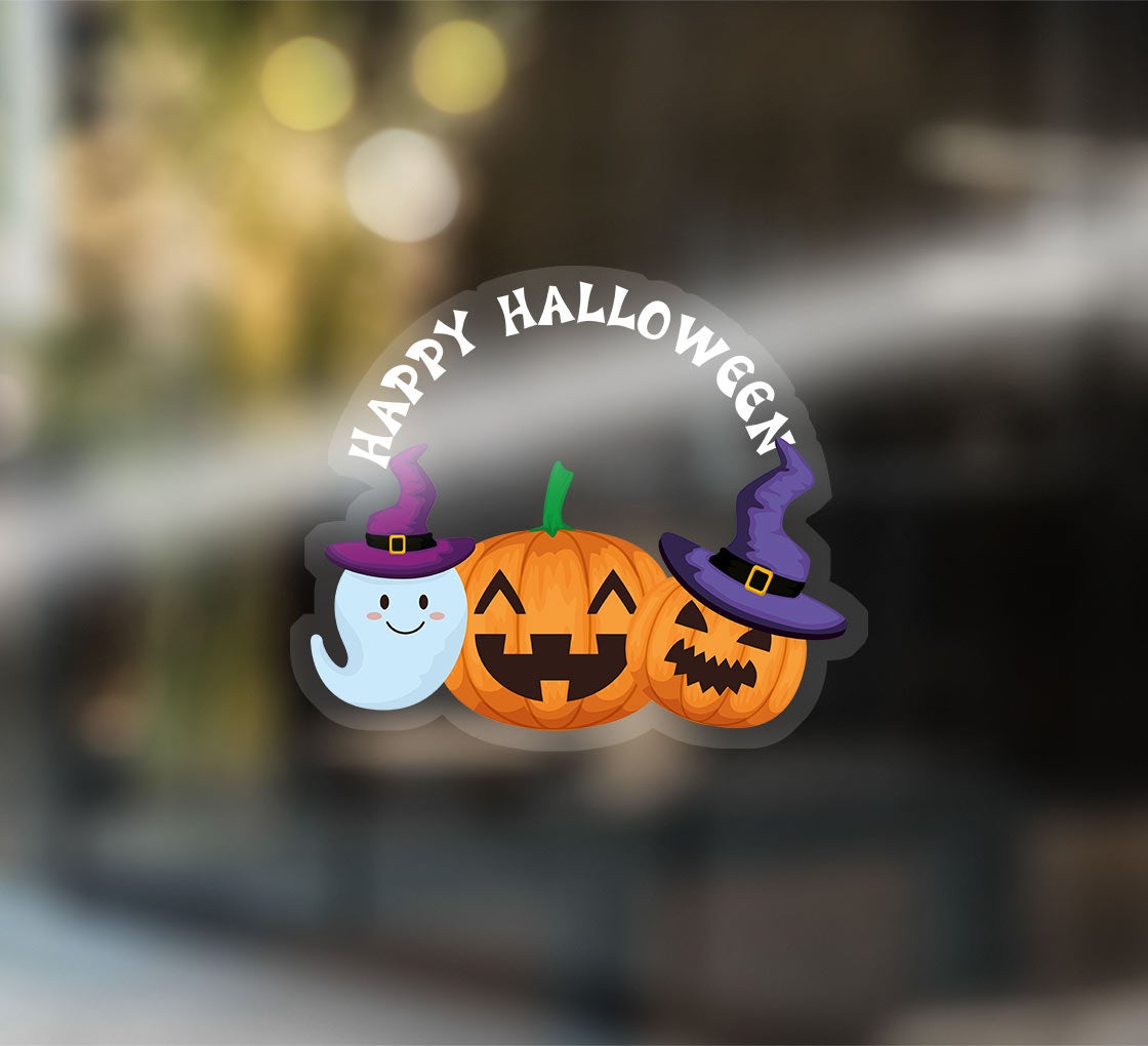 Clear Front Die-Cut Static Clings