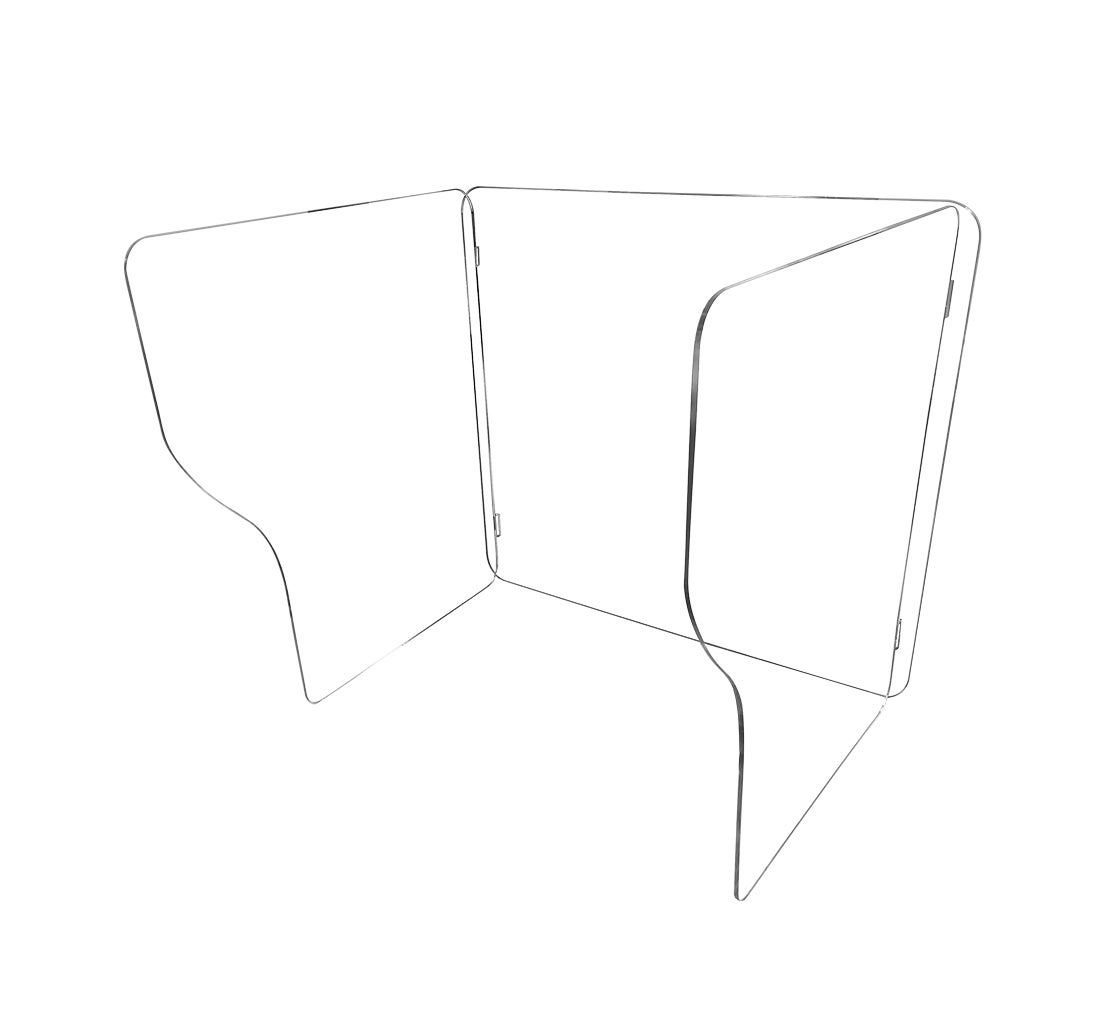 Desktop Sneeze Guard