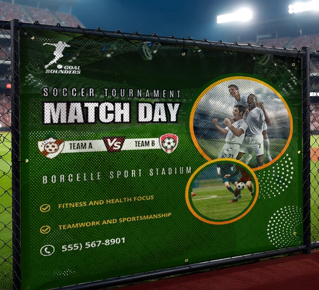 Fabric Mesh Fence Banners