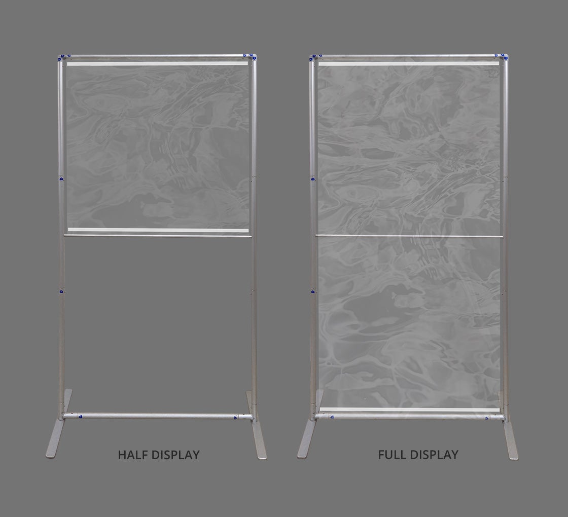 Floor Standing Sneeze Shield