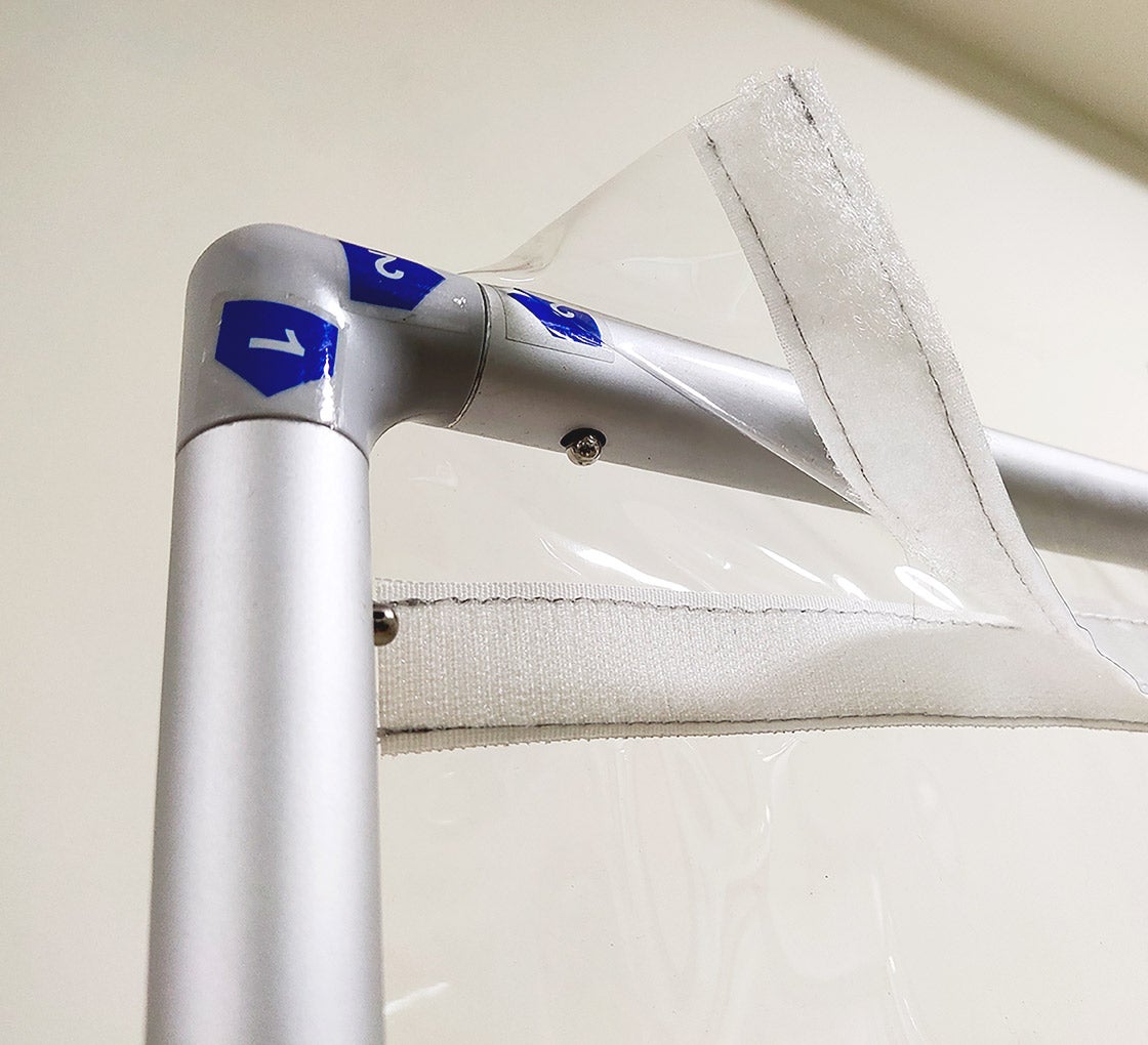 Floor Standing Sneeze Shield