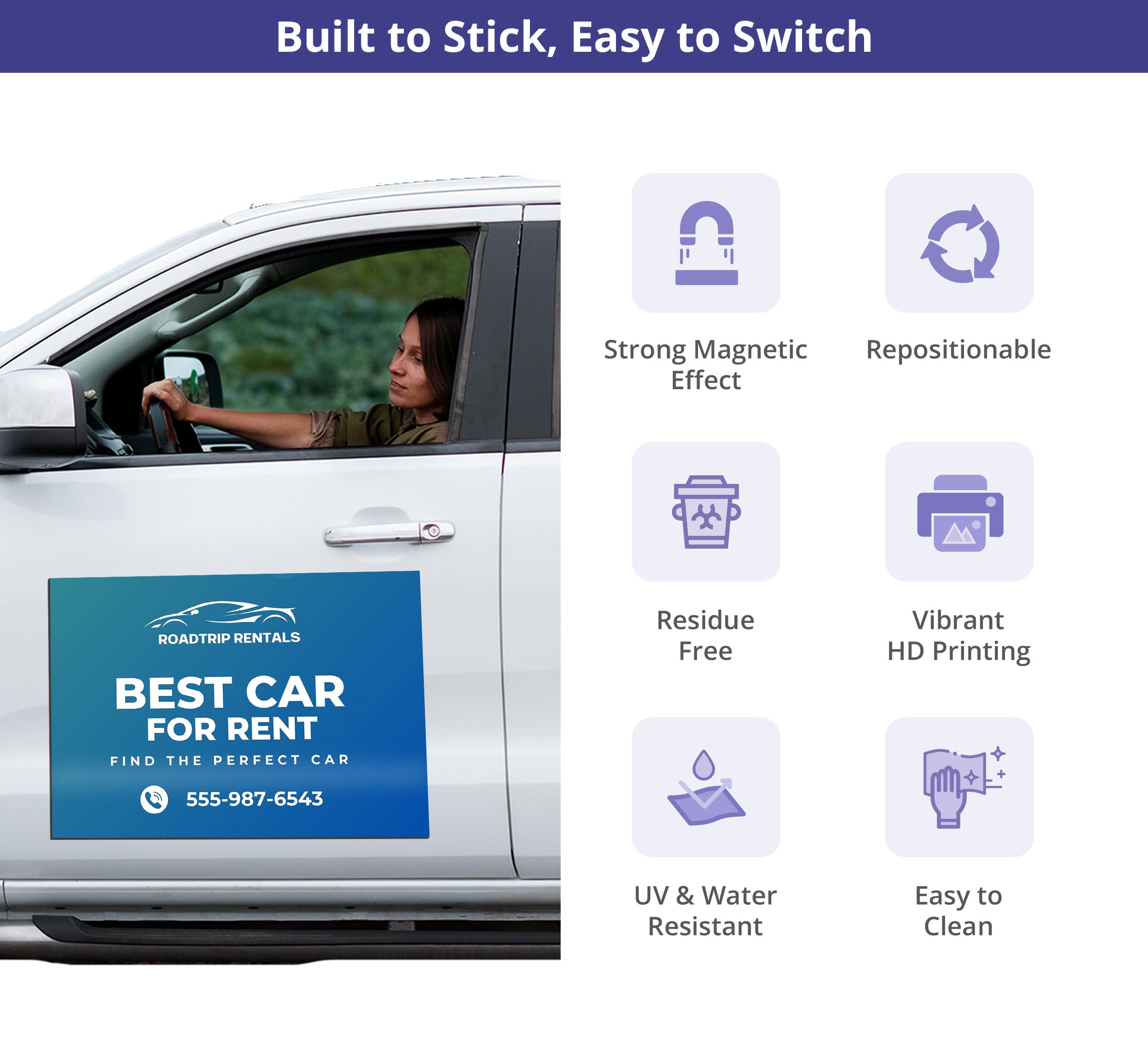 Car Magnetic Signs