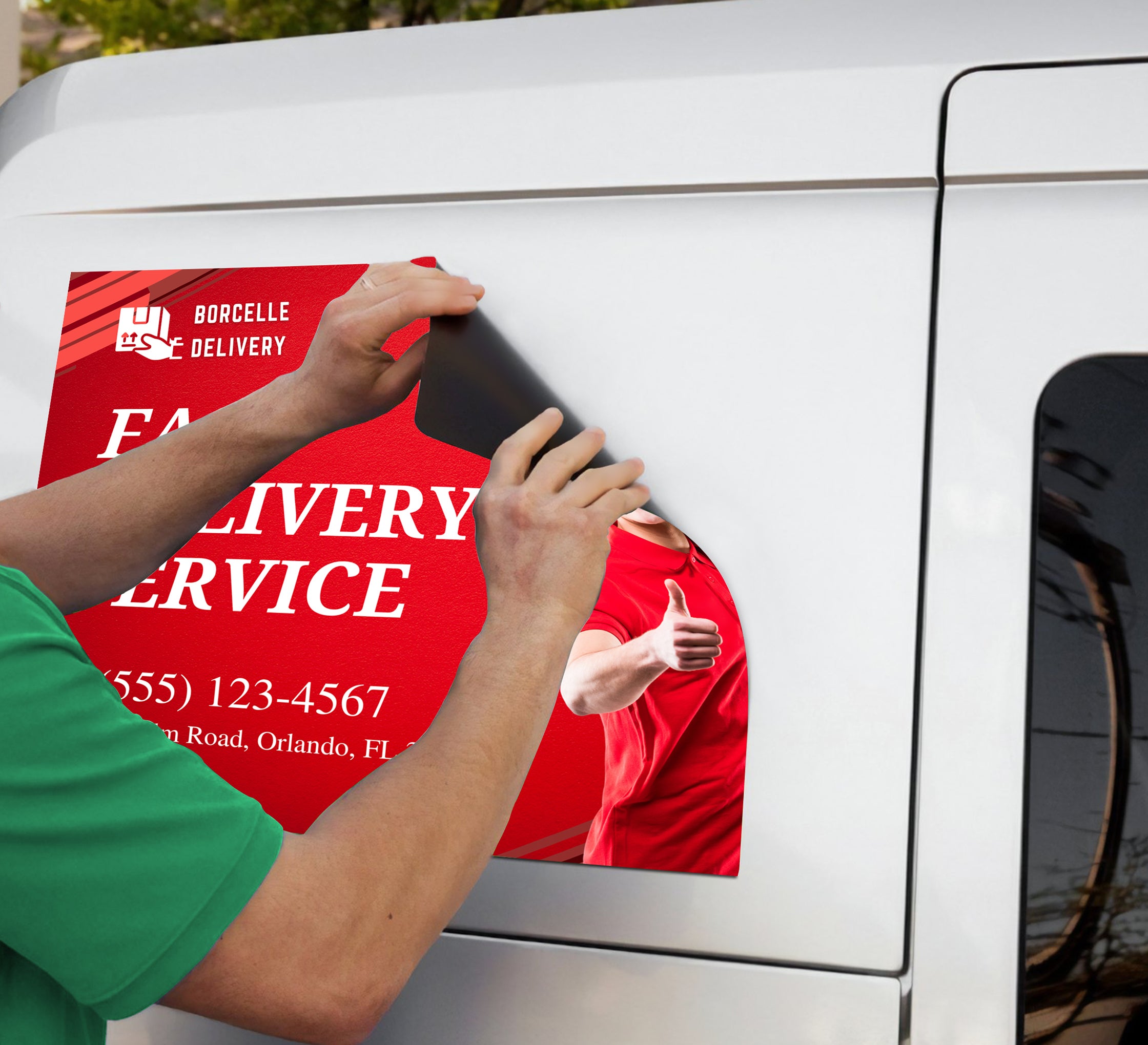 Vehicle Magnetic Signs