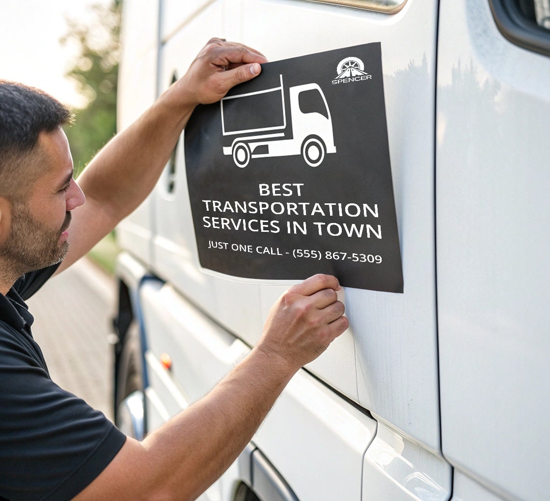 Truck Magnetic Signs