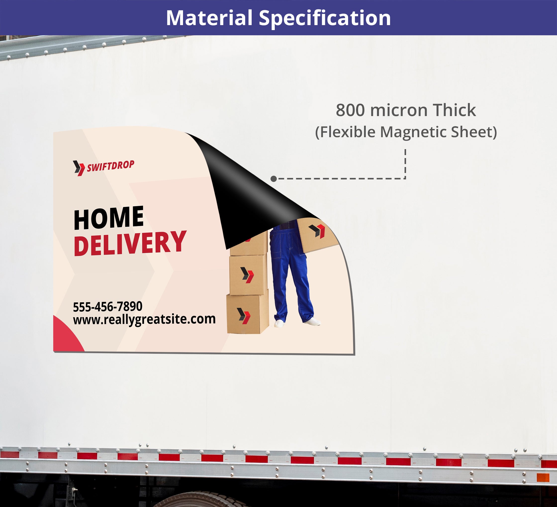 Truck Magnetic Signs