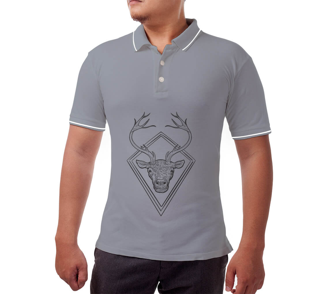 Men's Polo Shirt - Printed