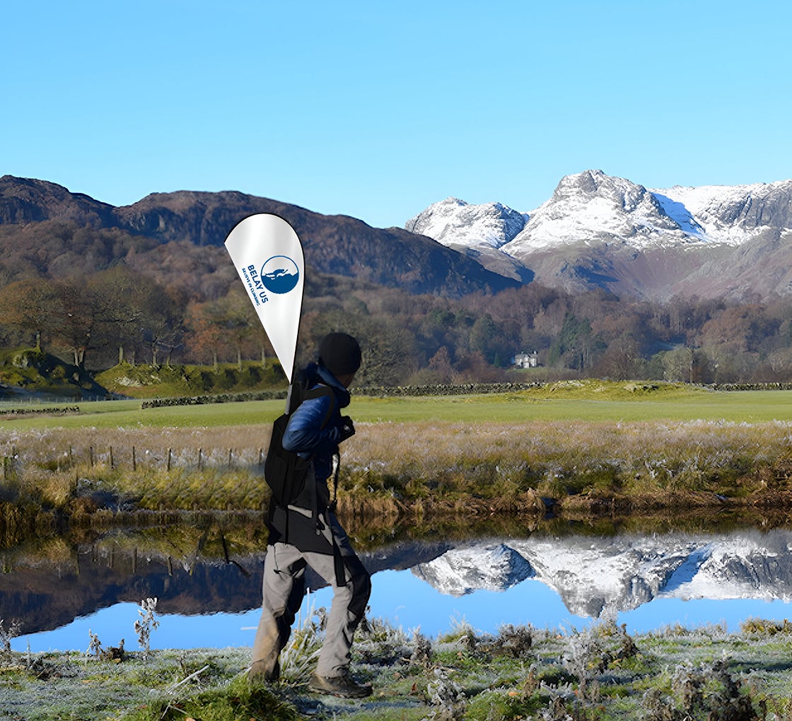Backpack Flags - Teardrop