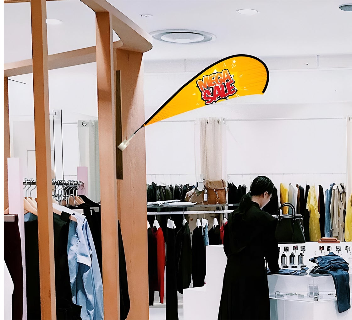 Clip Flags - Teardrop