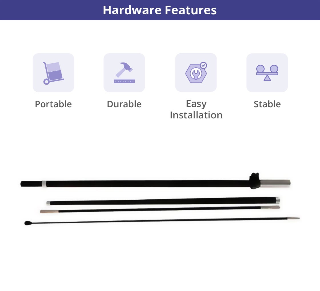 Pre-Printed For Rent Feather Flag