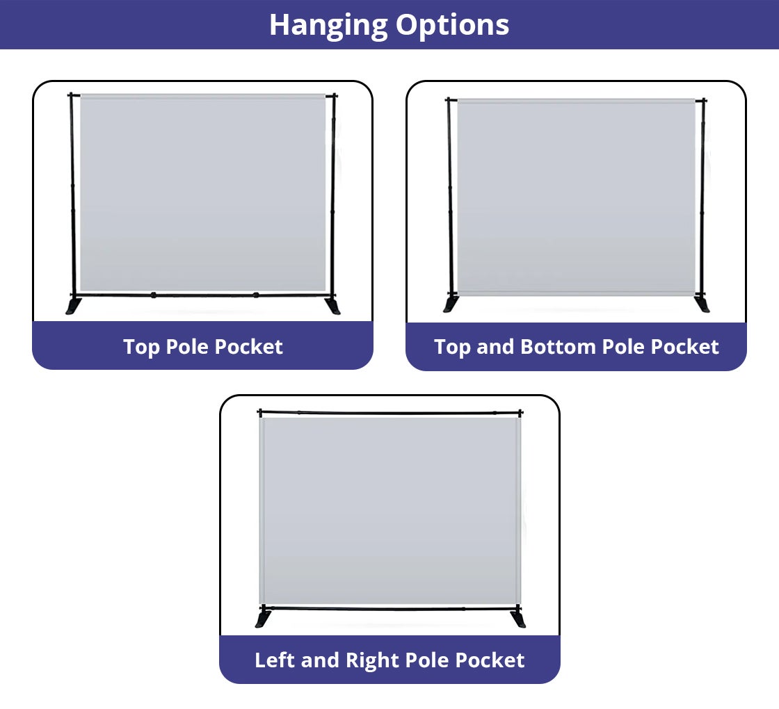 8ft x 8ft Step and Repeat Banners