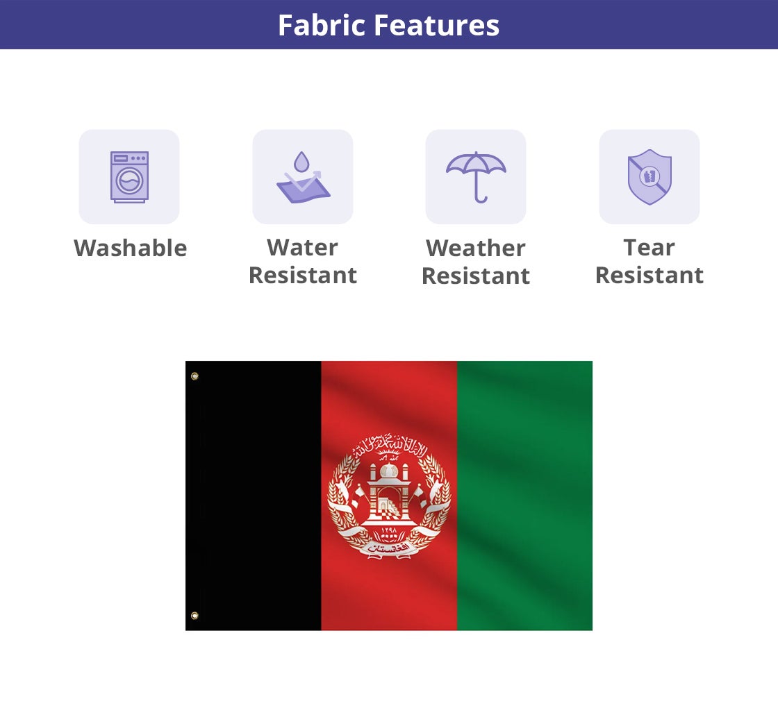 Afghanistan Flag