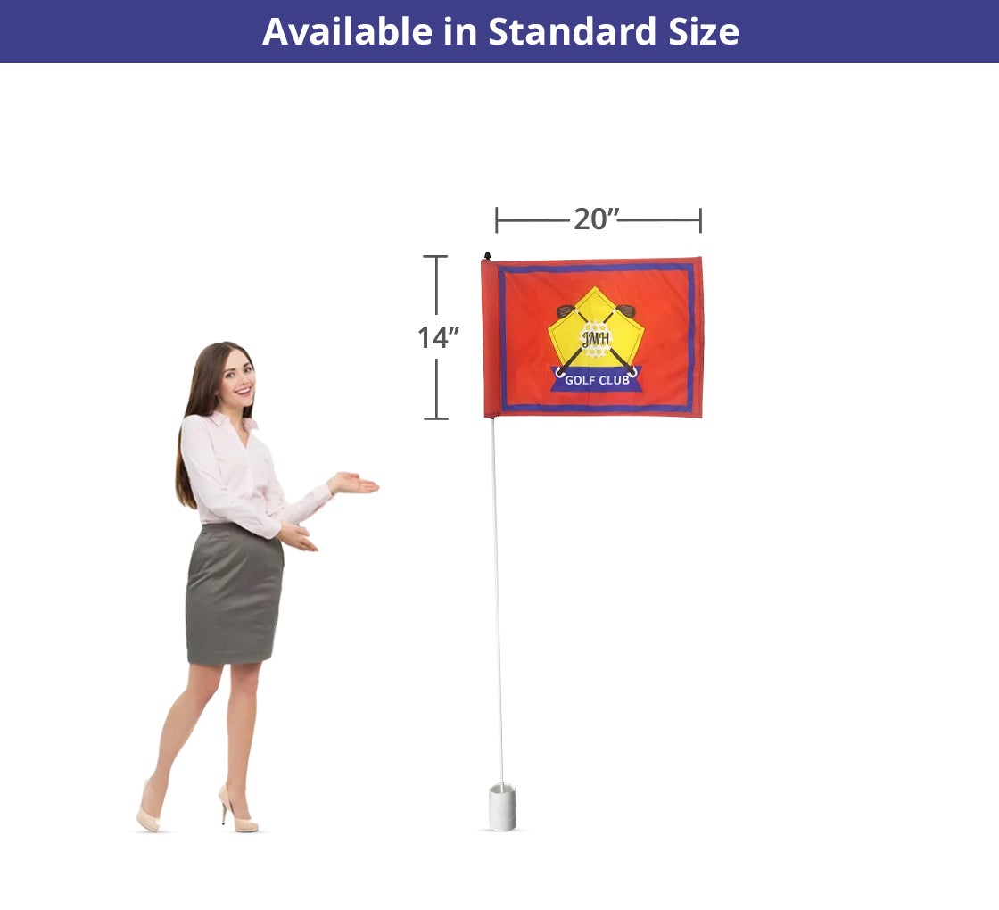 Golf Flags - Rectangle