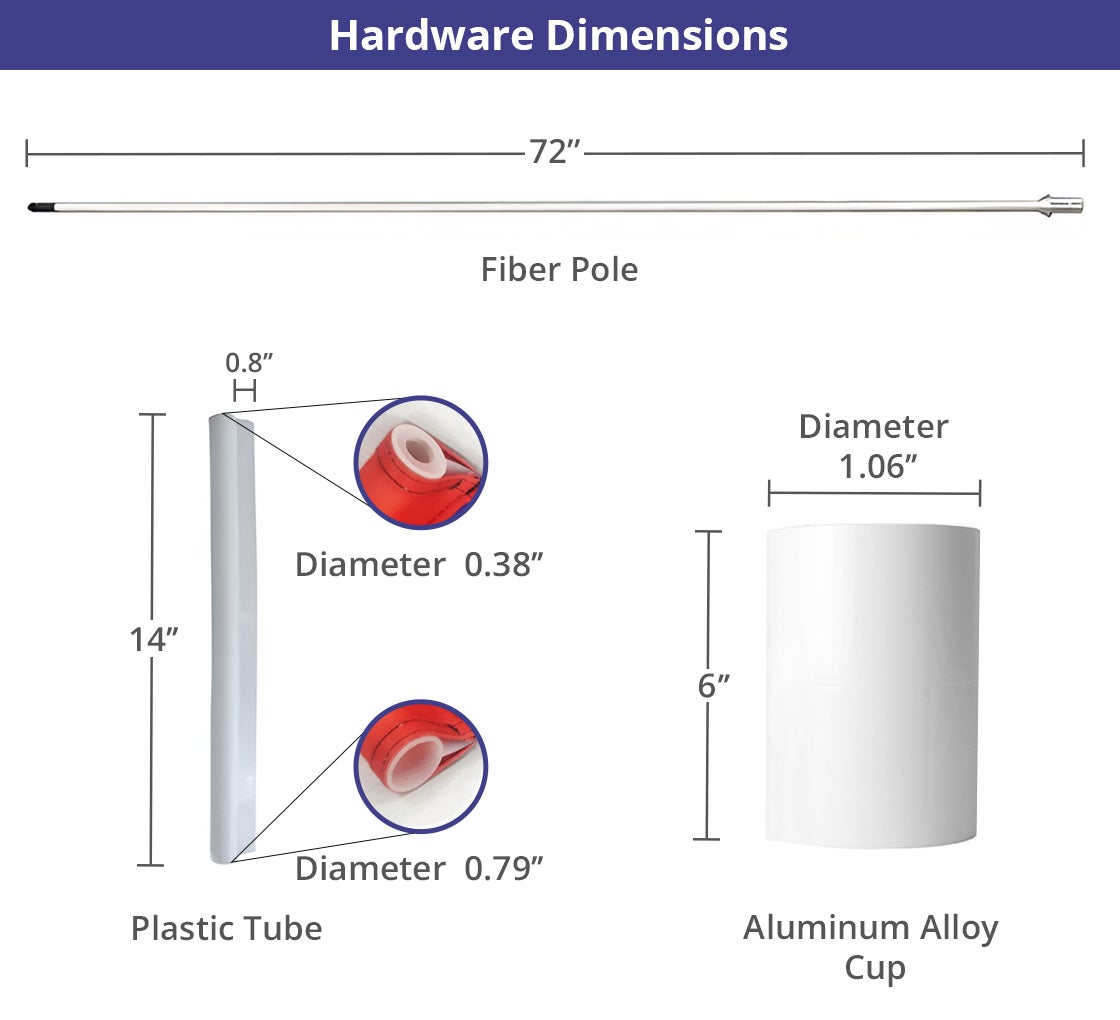 Golf Flags - Rectangle