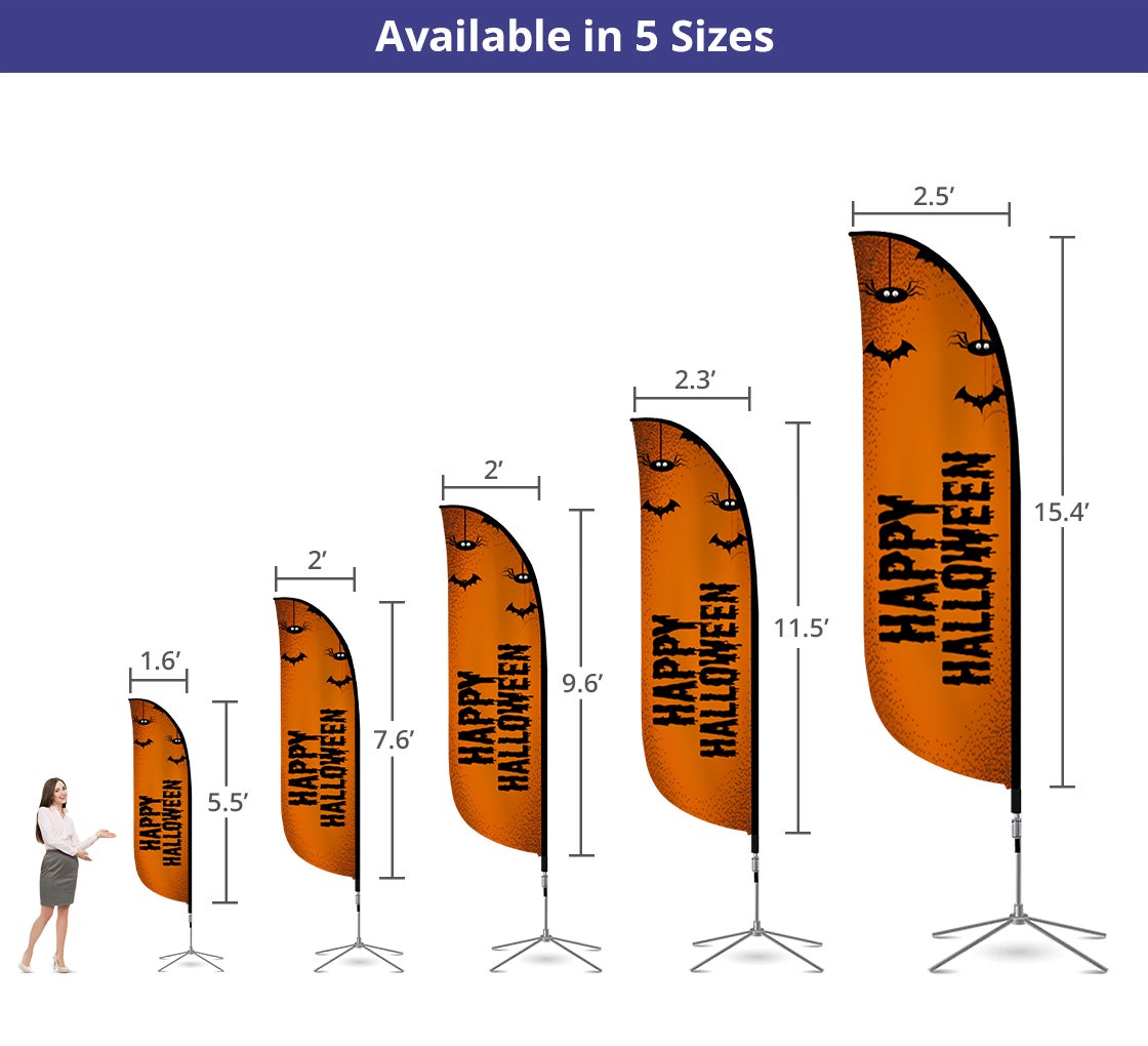 Halloween Feather Flags