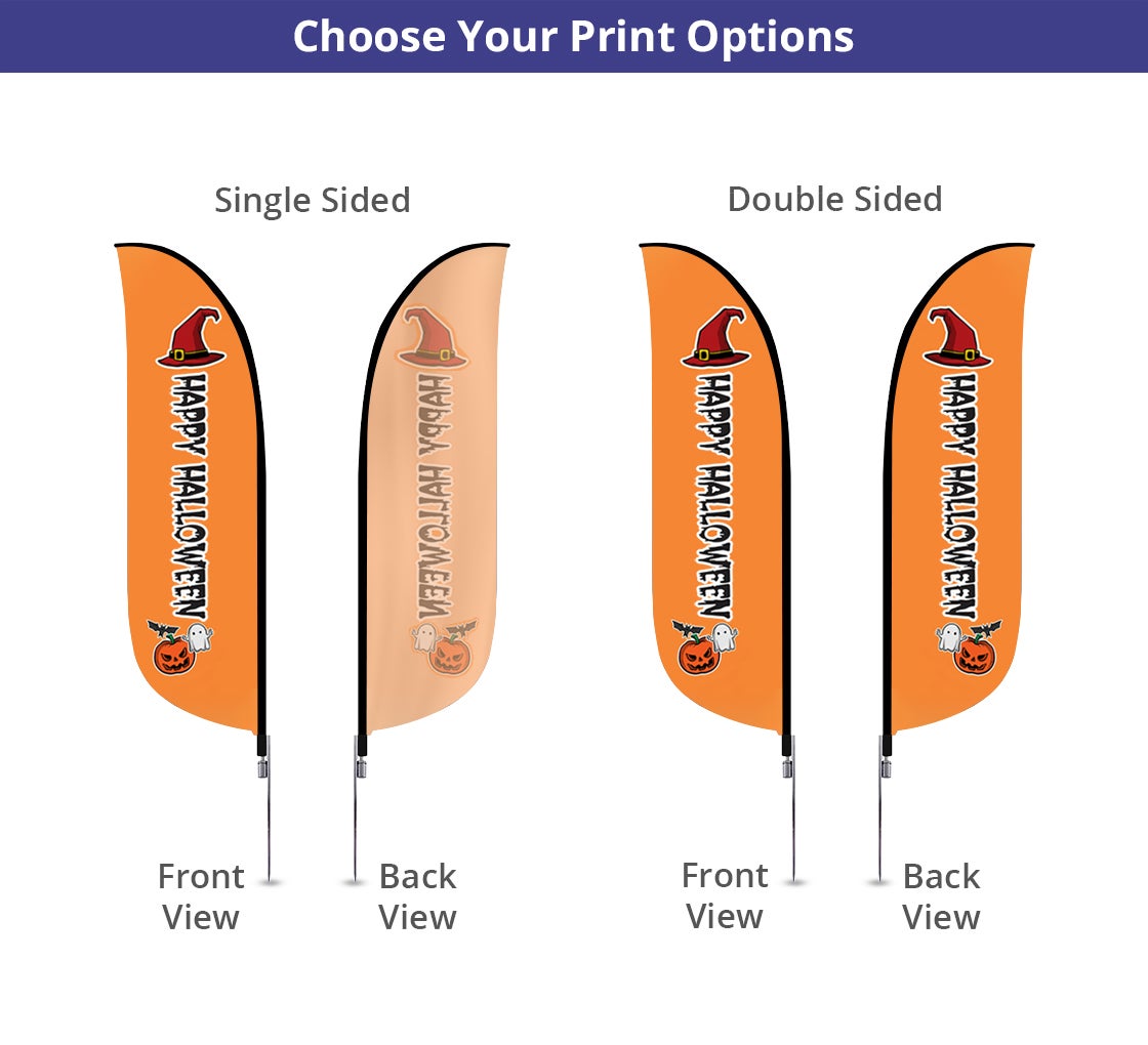 Halloween Feather Flags