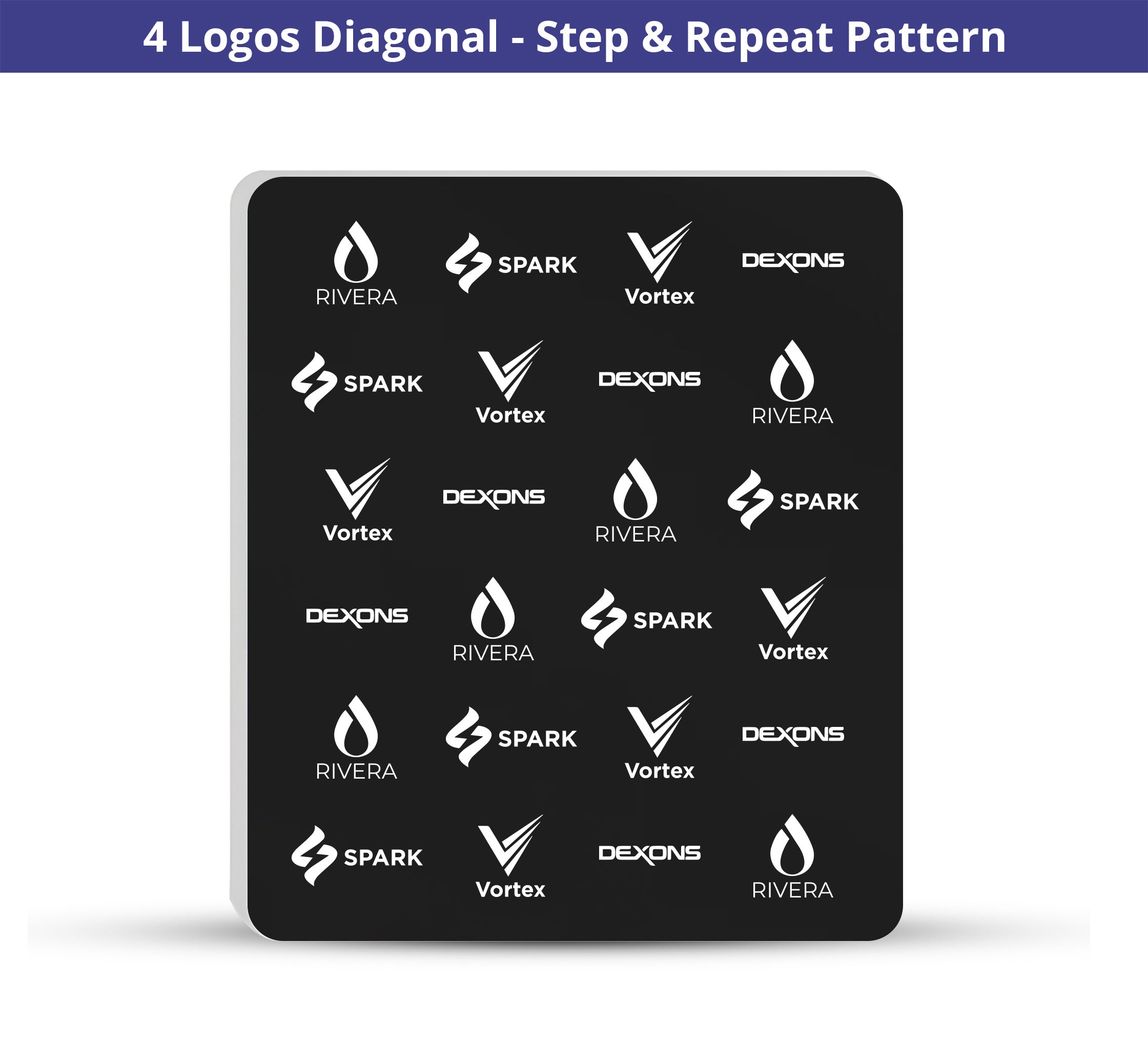 8 ft x 10 ft Step and Repeat Wall Box Fabric Display