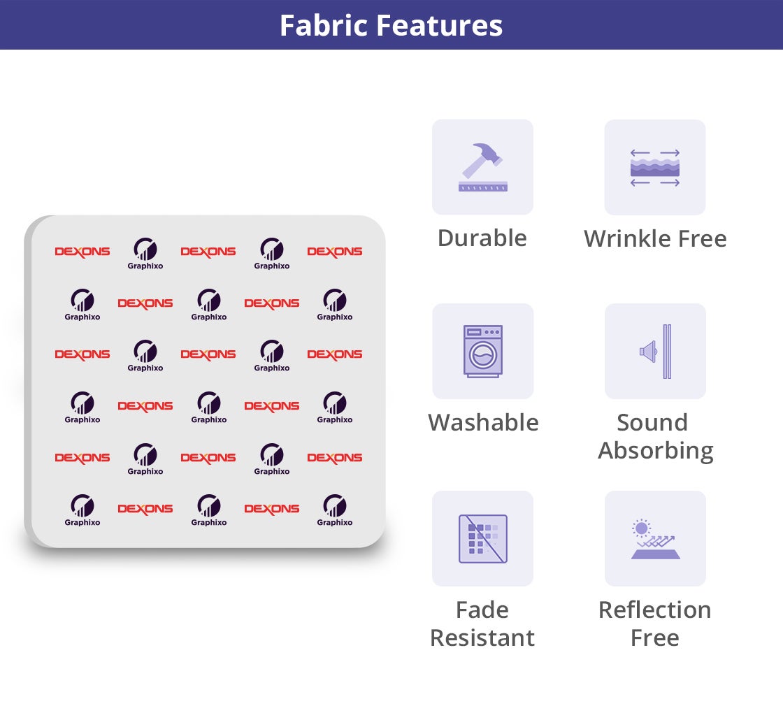 10 ft x 10 ft Step and Repeat Wall Box Fabric Display