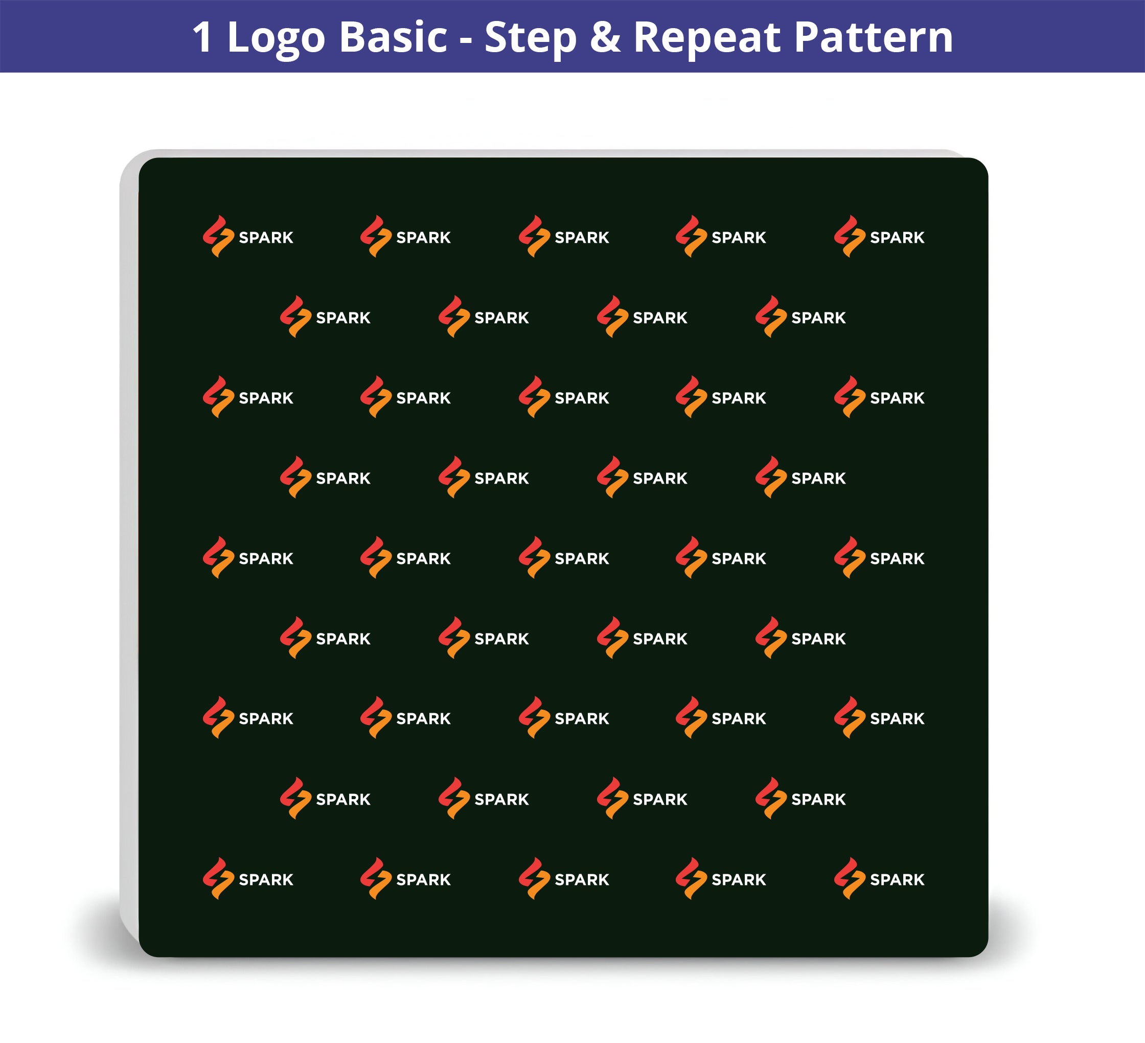 10 ft x 10 ft Step and Repeat Wall Box Fabric Display
