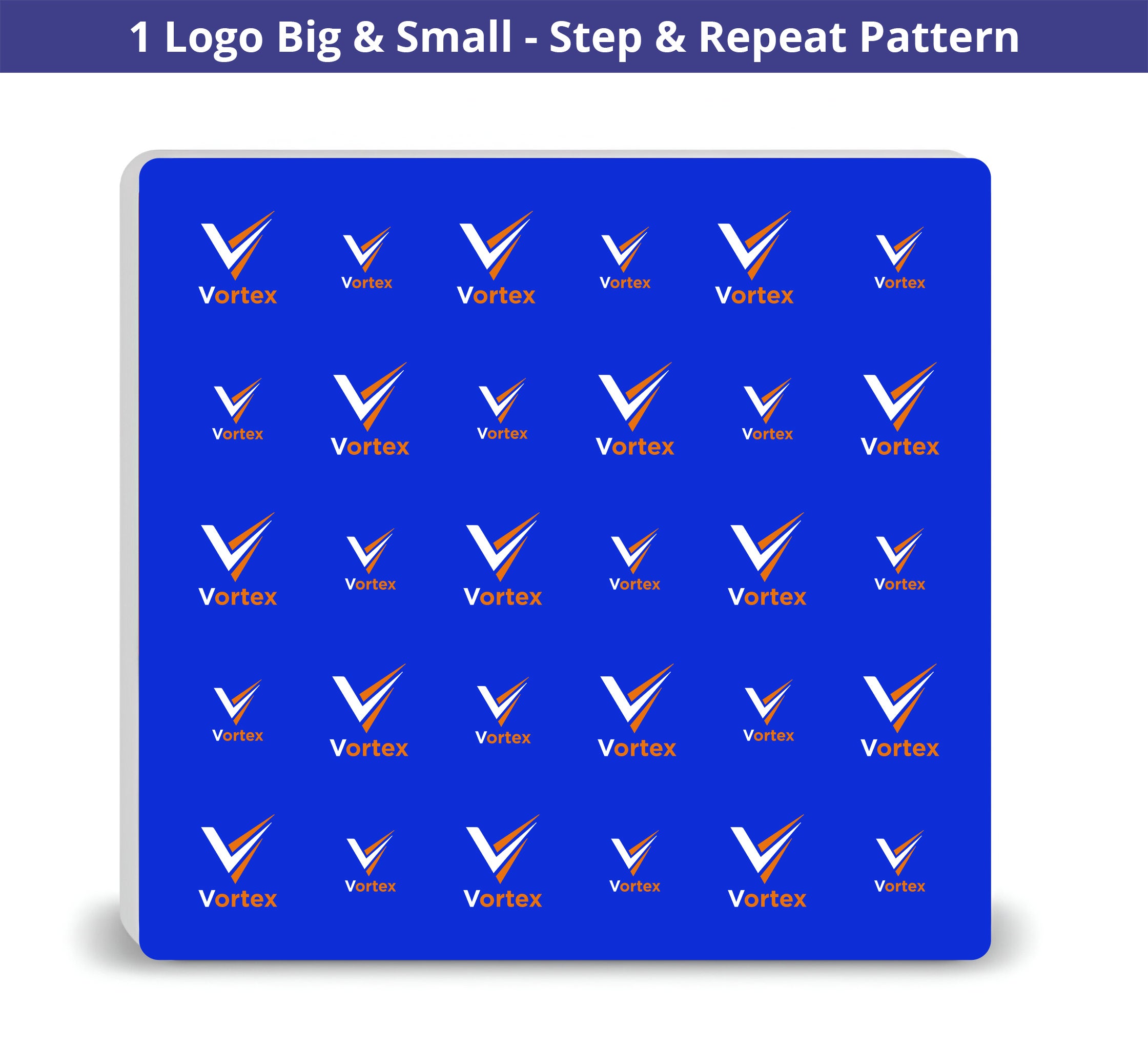 10 ft x 10 ft Step and Repeat Wall Box Fabric Display