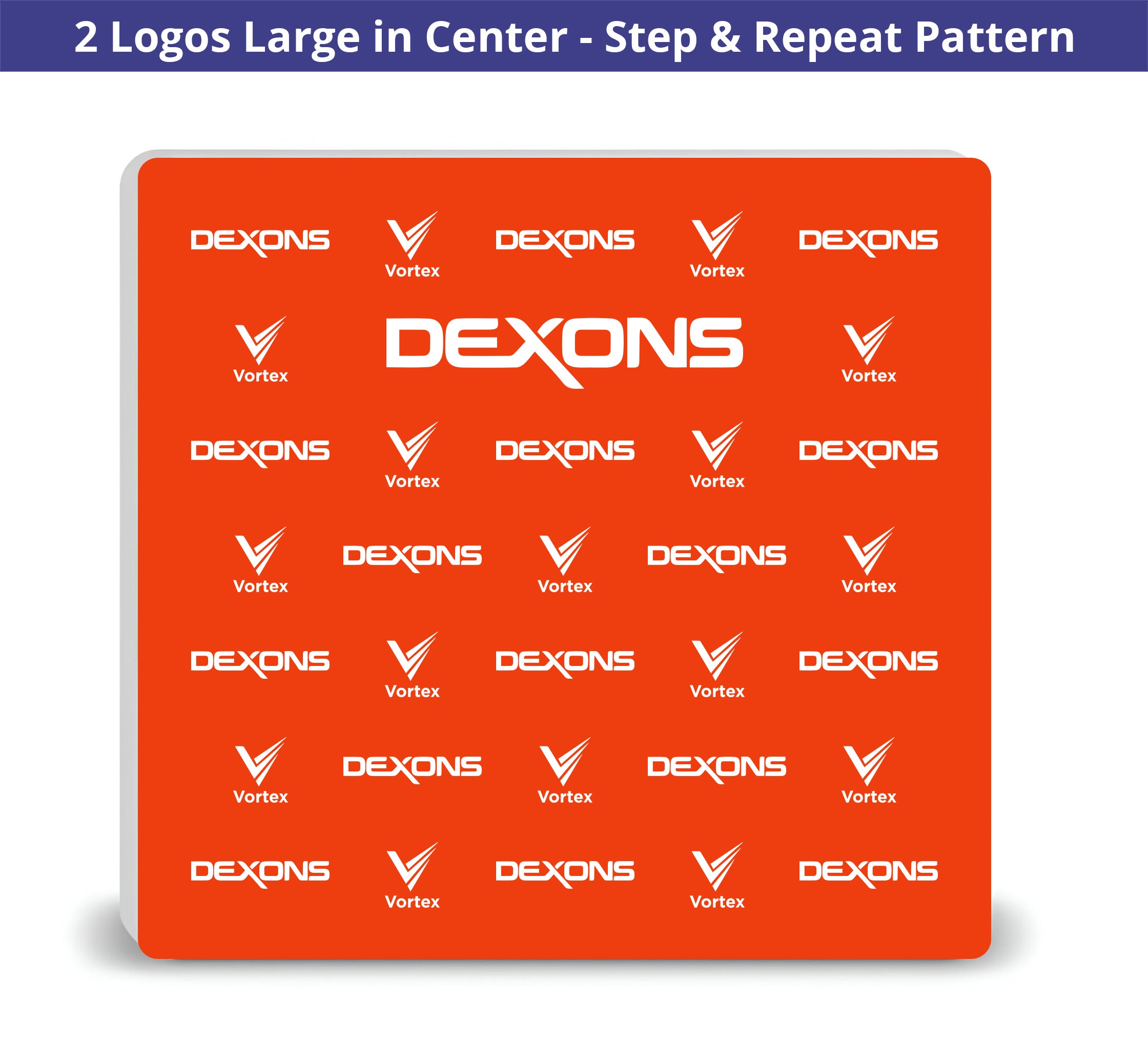 10 ft x 10 ft Step and Repeat Wall Box Fabric Display