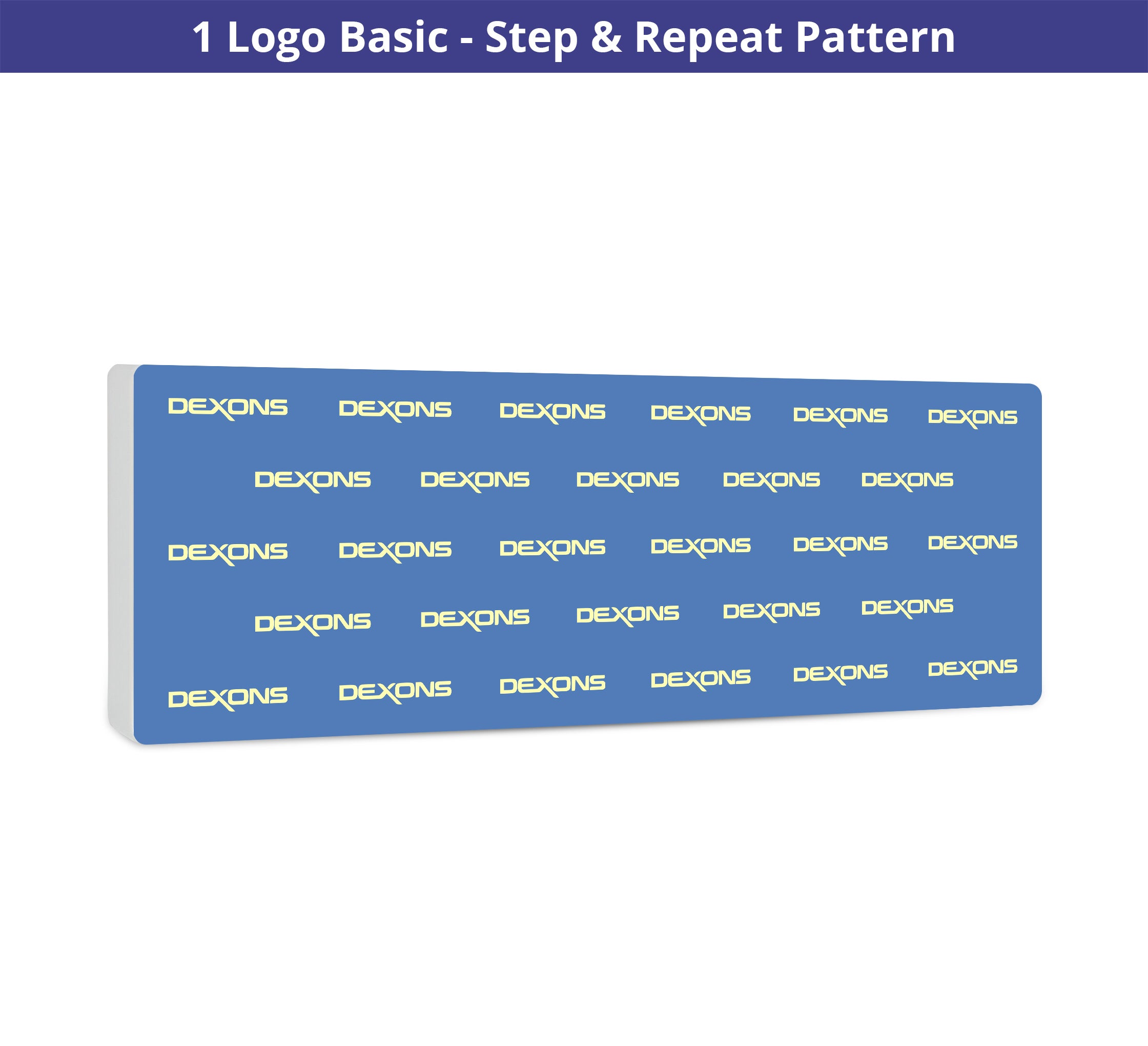 20 ft x 8 ft Step and Repeat Wall Box Fabric Display