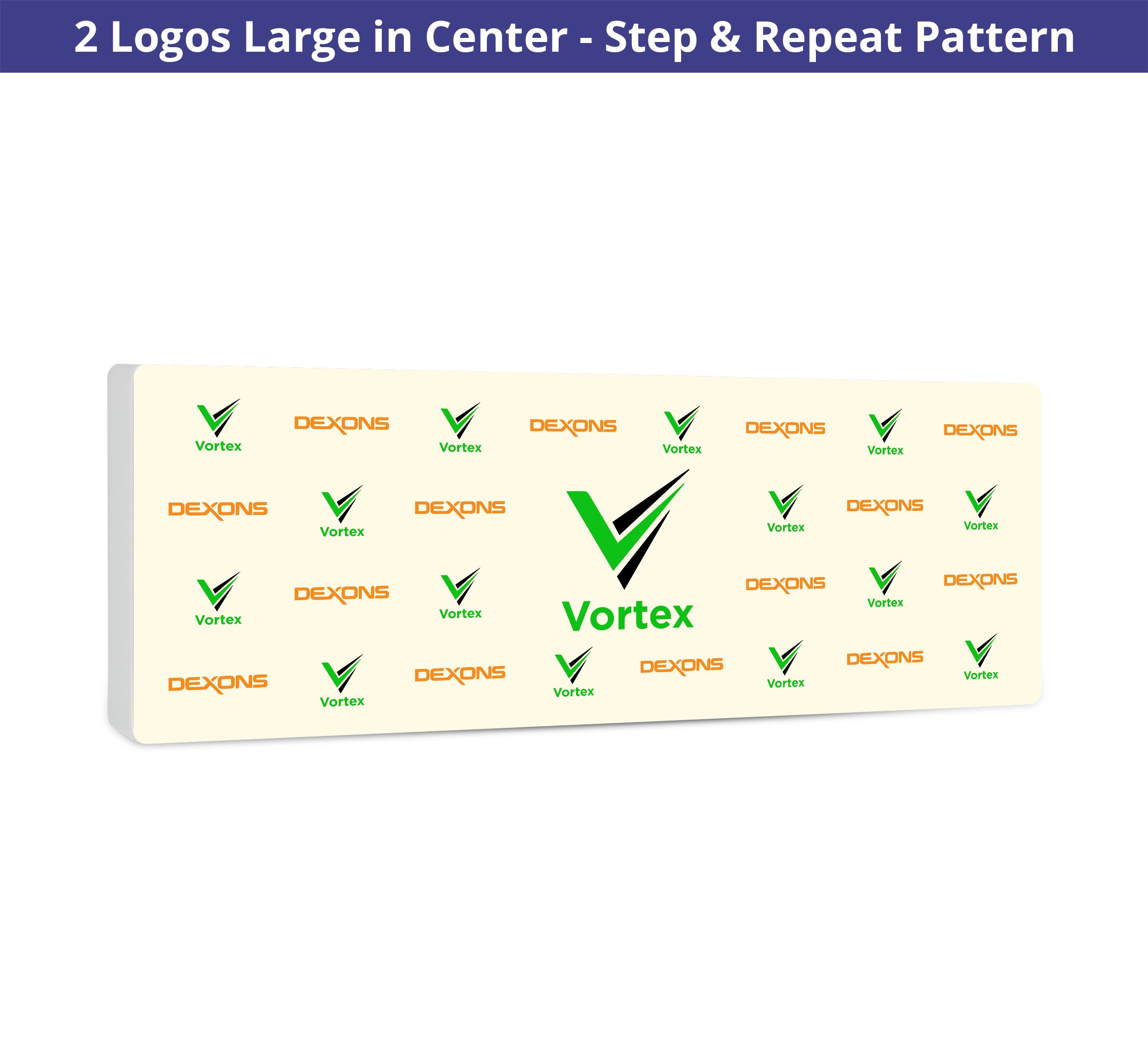 20 ft x 8 ft Step and Repeat Wall Box Fabric Display