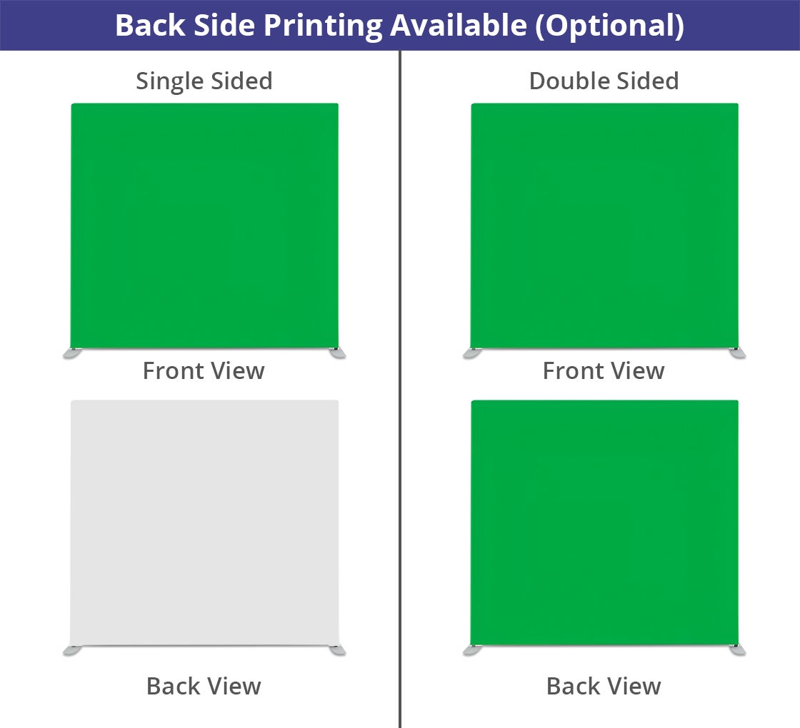 Green Screen Straight Pillow Case Background