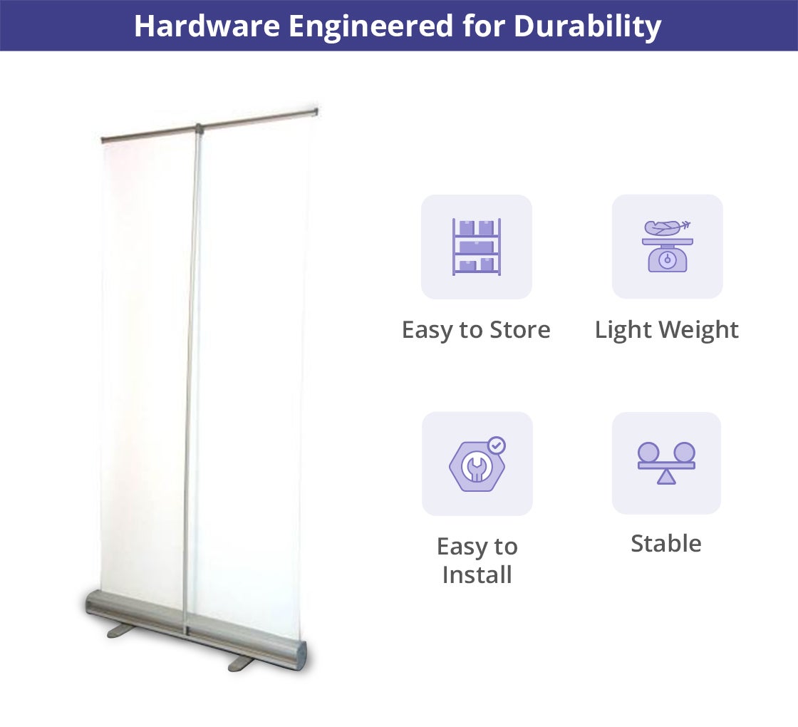 Halloween Roll Up Banner Stands