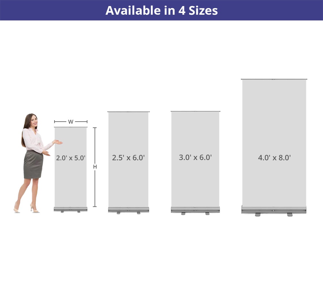 Halloween Roll Up Banner Stands