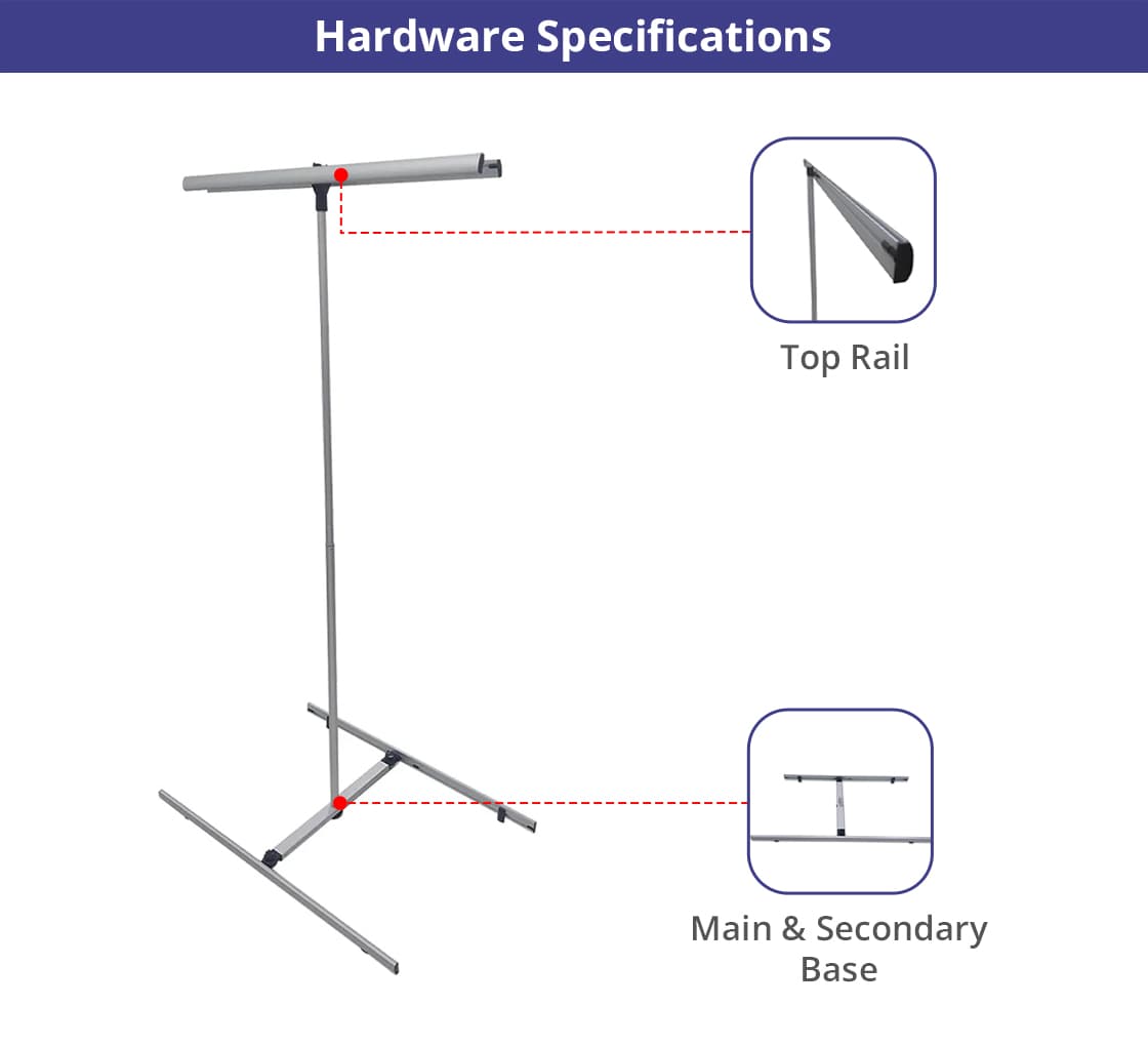 LT Banner Stands Double Sided