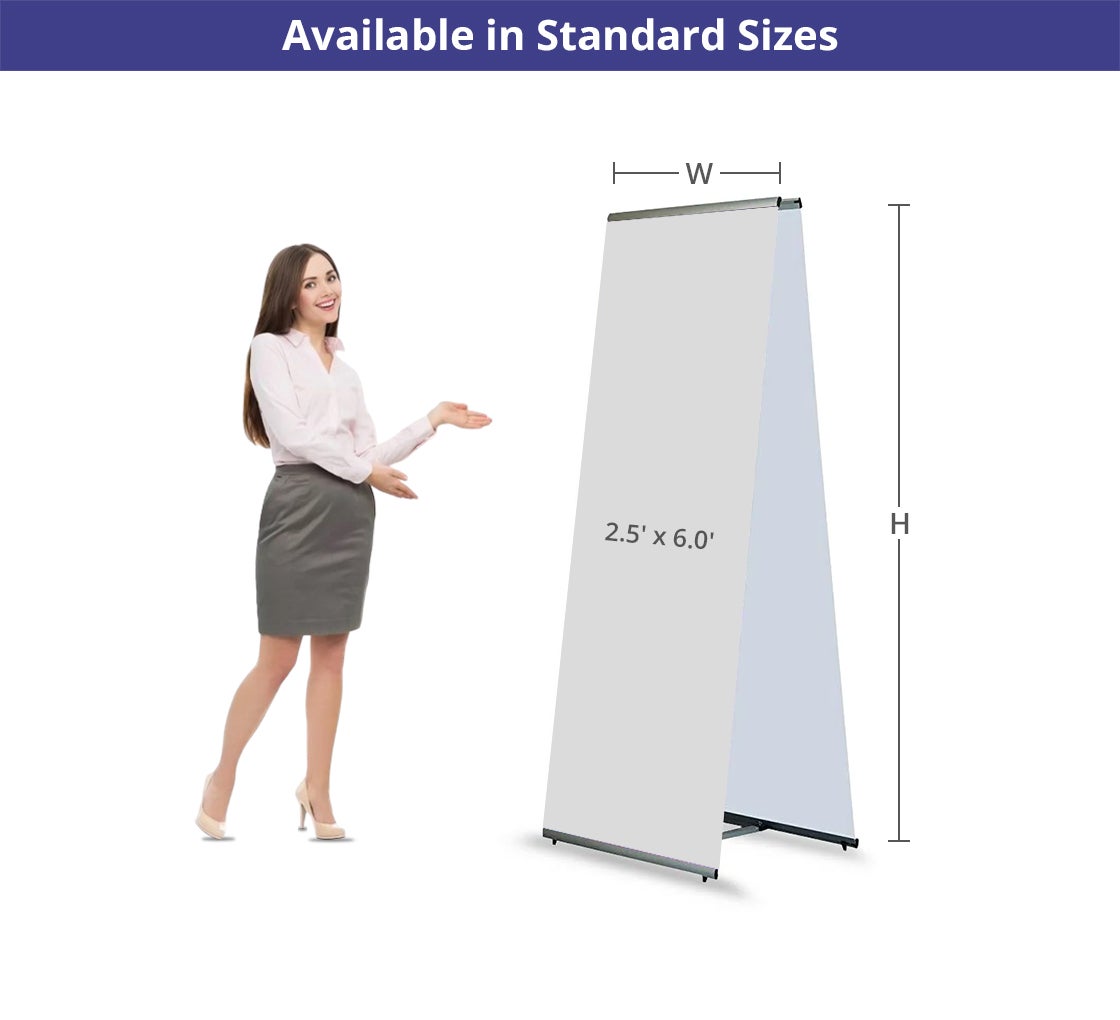 LT Banner Stands Double Sided