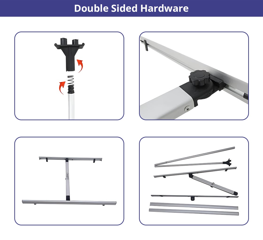 LT Banner Stands Double Sided