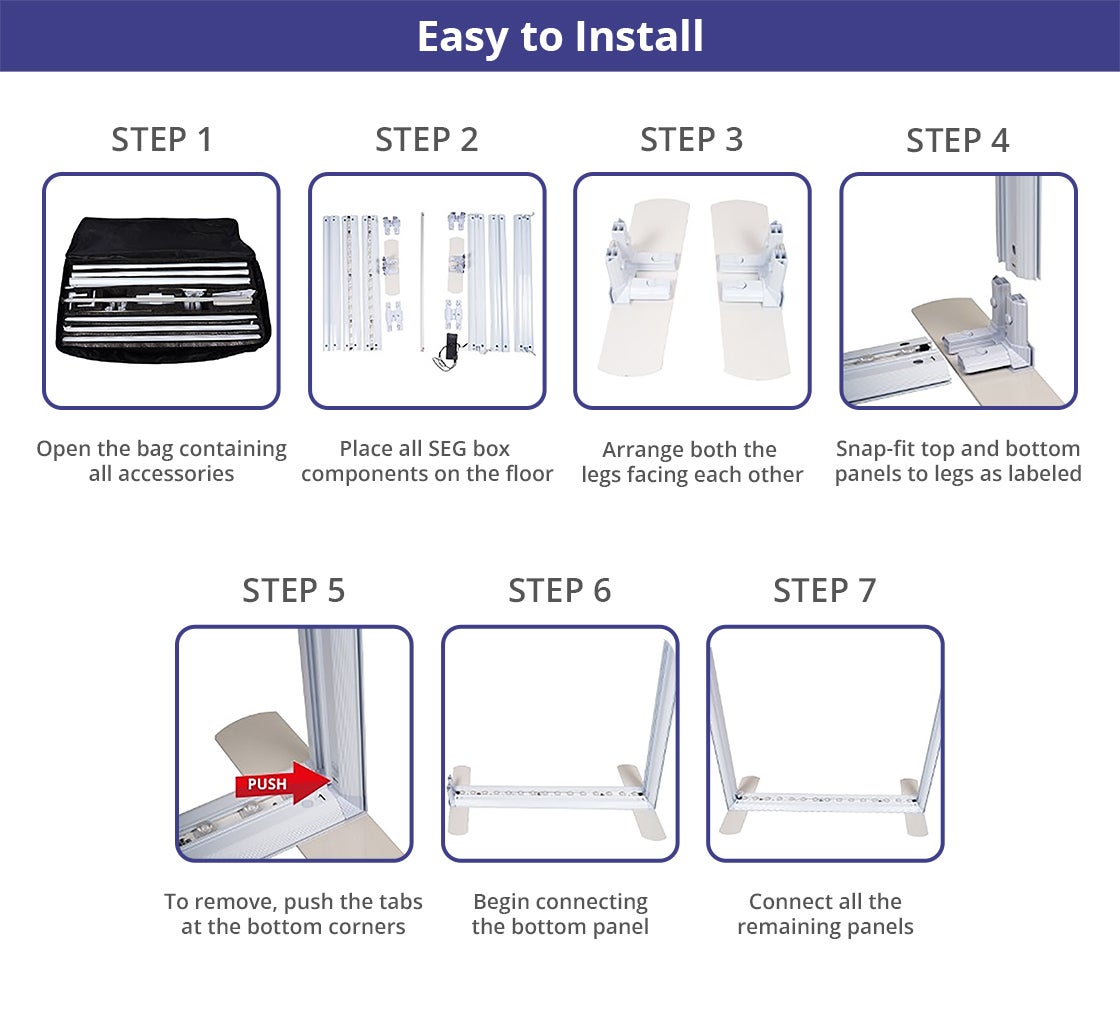 SEG LED Light  Box