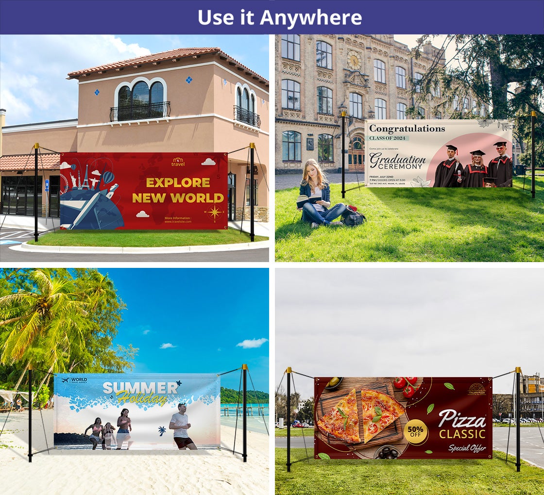 EZ-Post Banner Stands