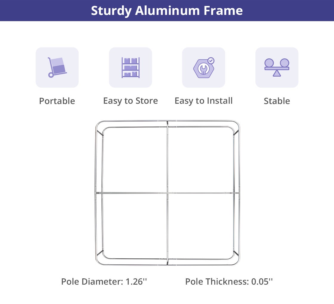 Wall Box Fabric Display Backdrop