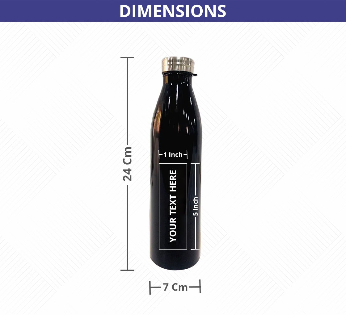 Personalized Magnum Stainless Steel Water Bottle
