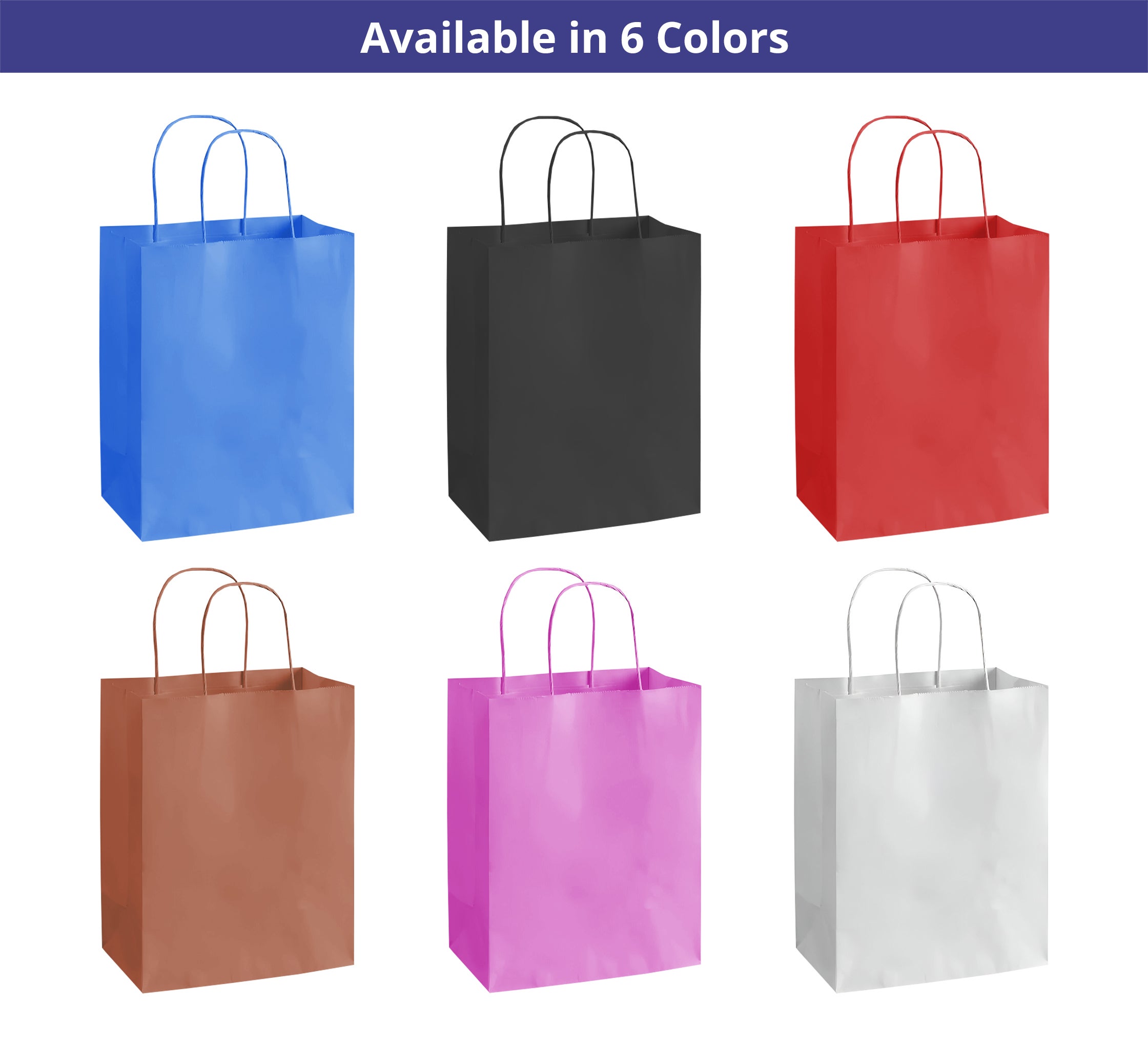 Colored Paper Bags