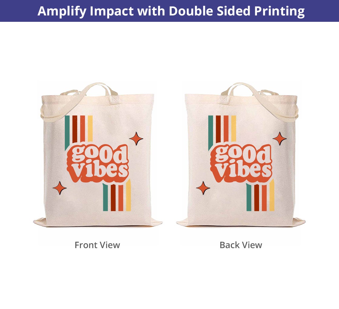 Canvas Tote Bags - Printed