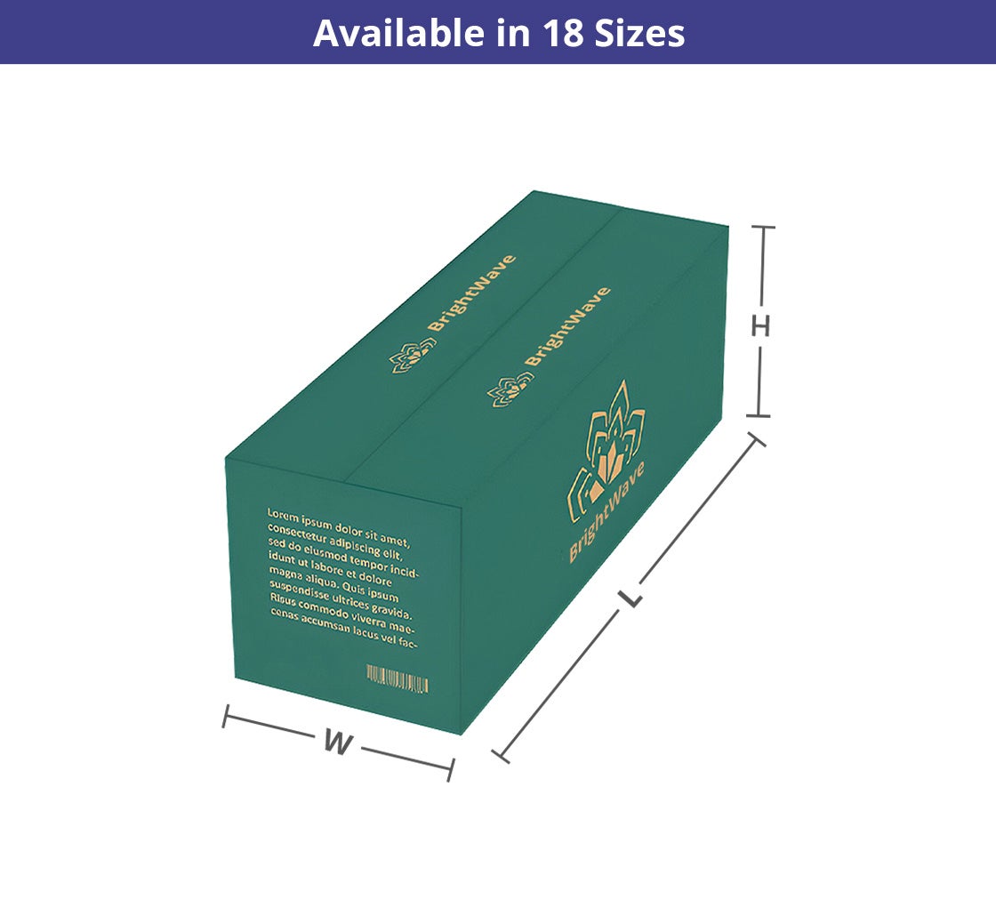 Long Boxes - Brown (Printed)