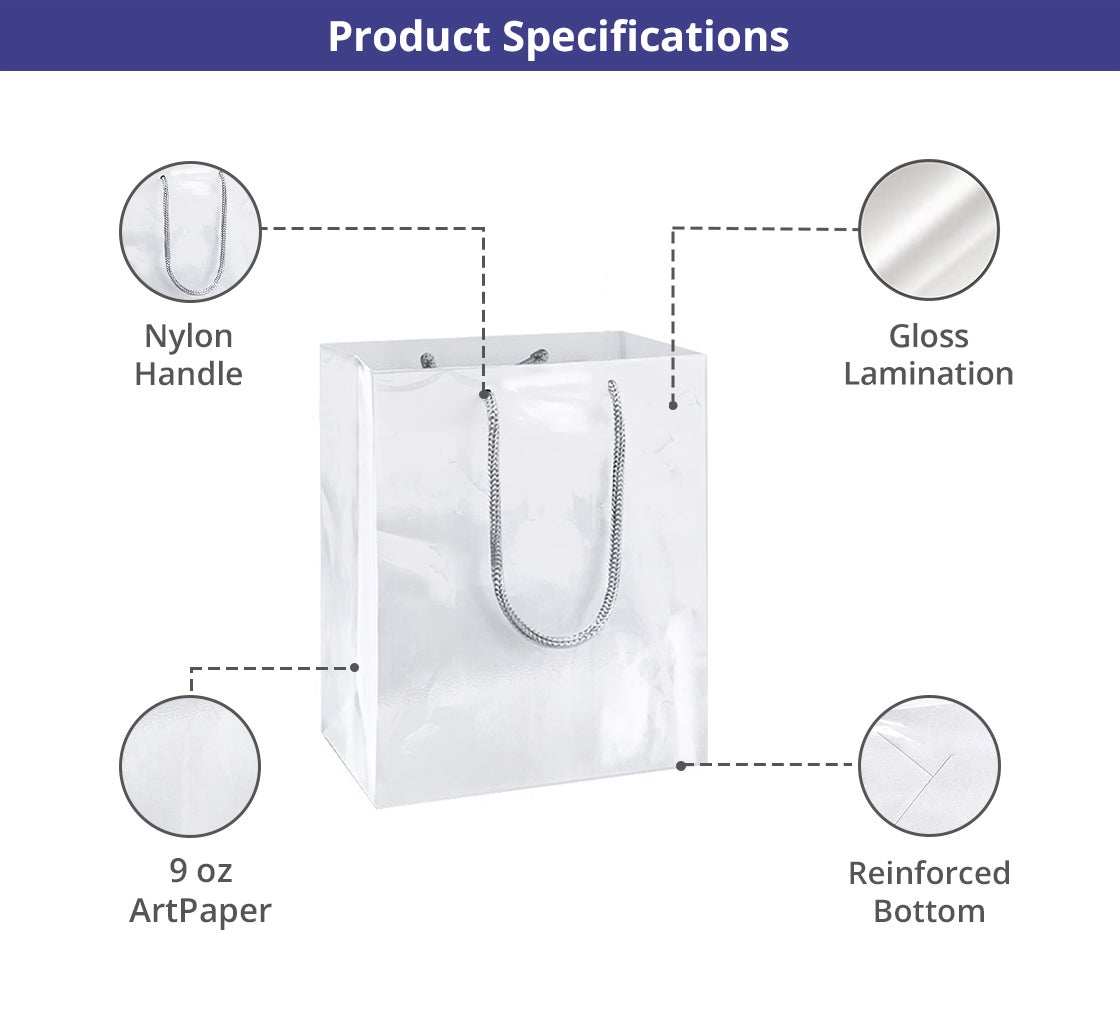 Solid Color Boutique Bags 