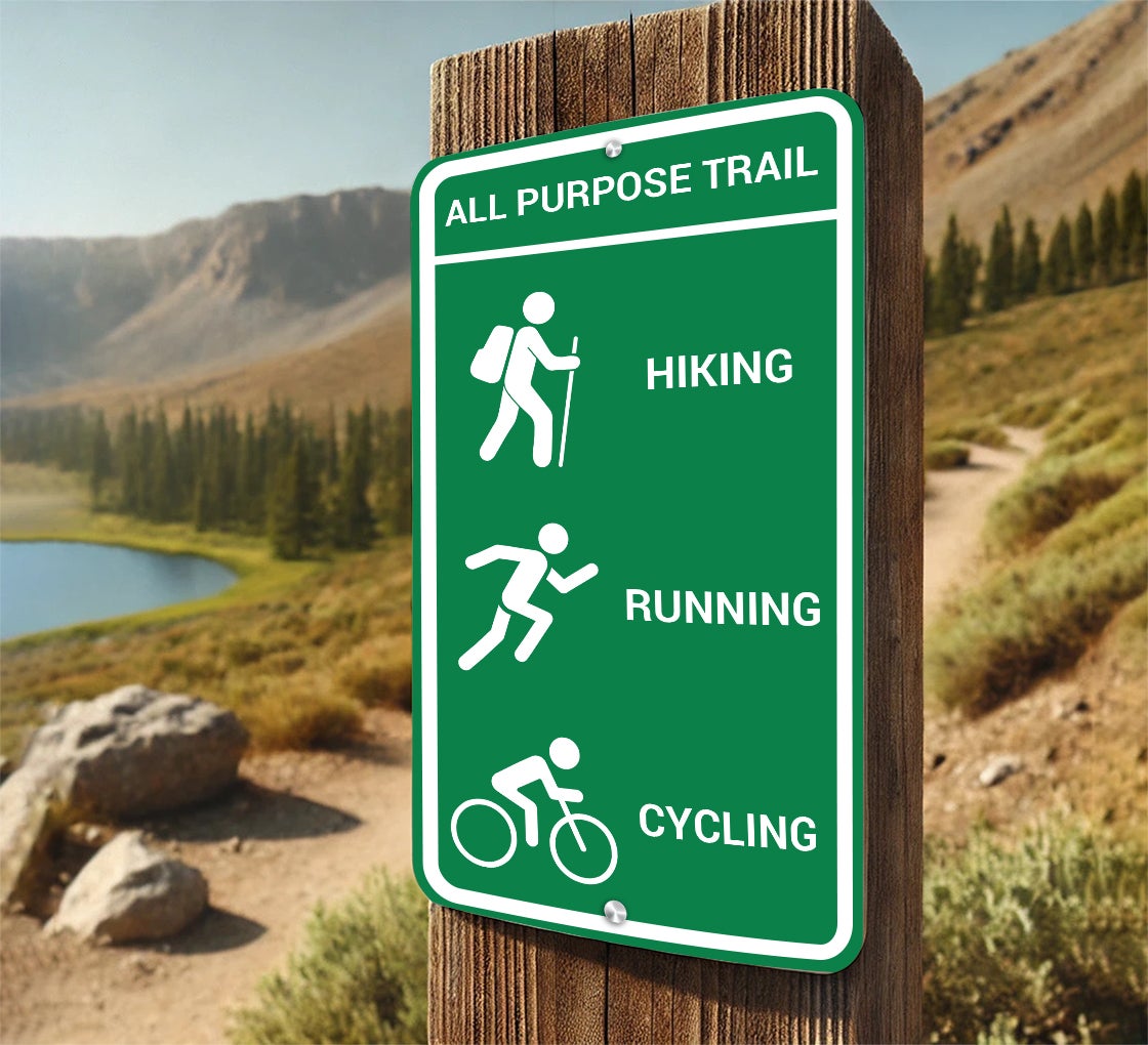 Custom Trail Markers Signs
