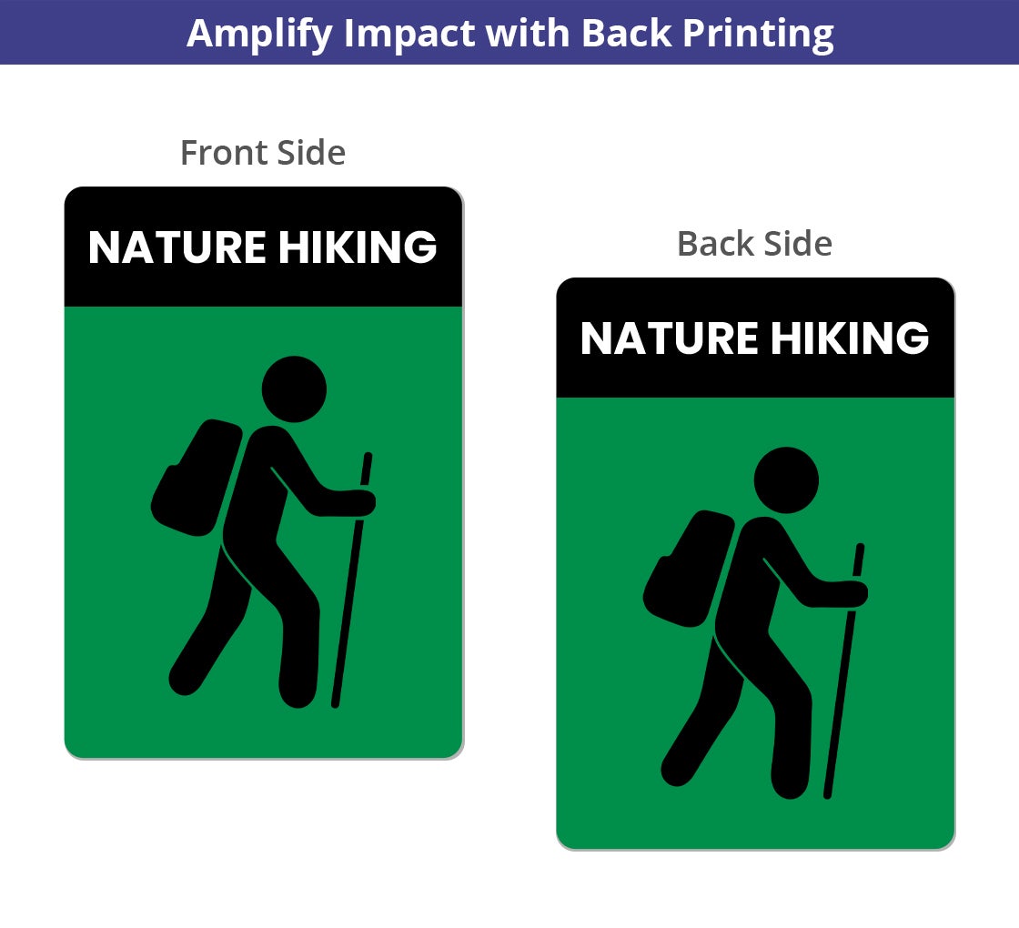 Custom Trail Markers Signs