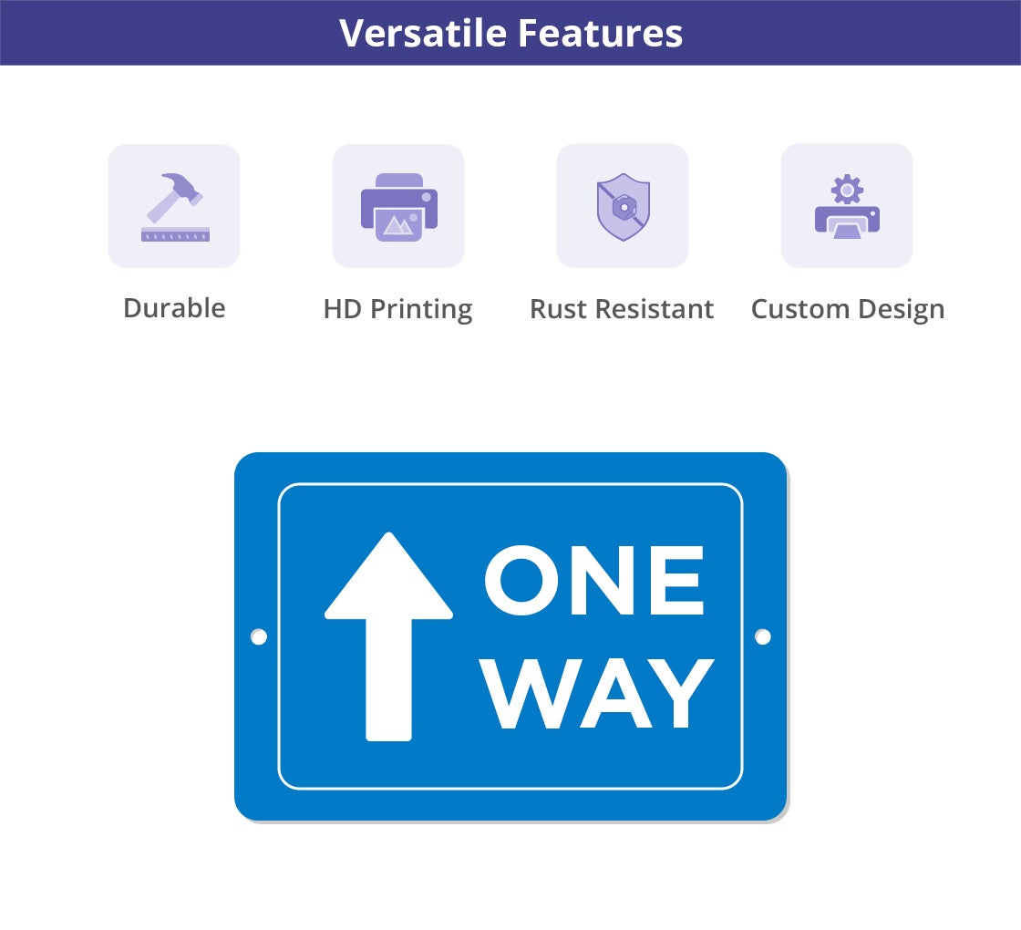 One Way Street Signs